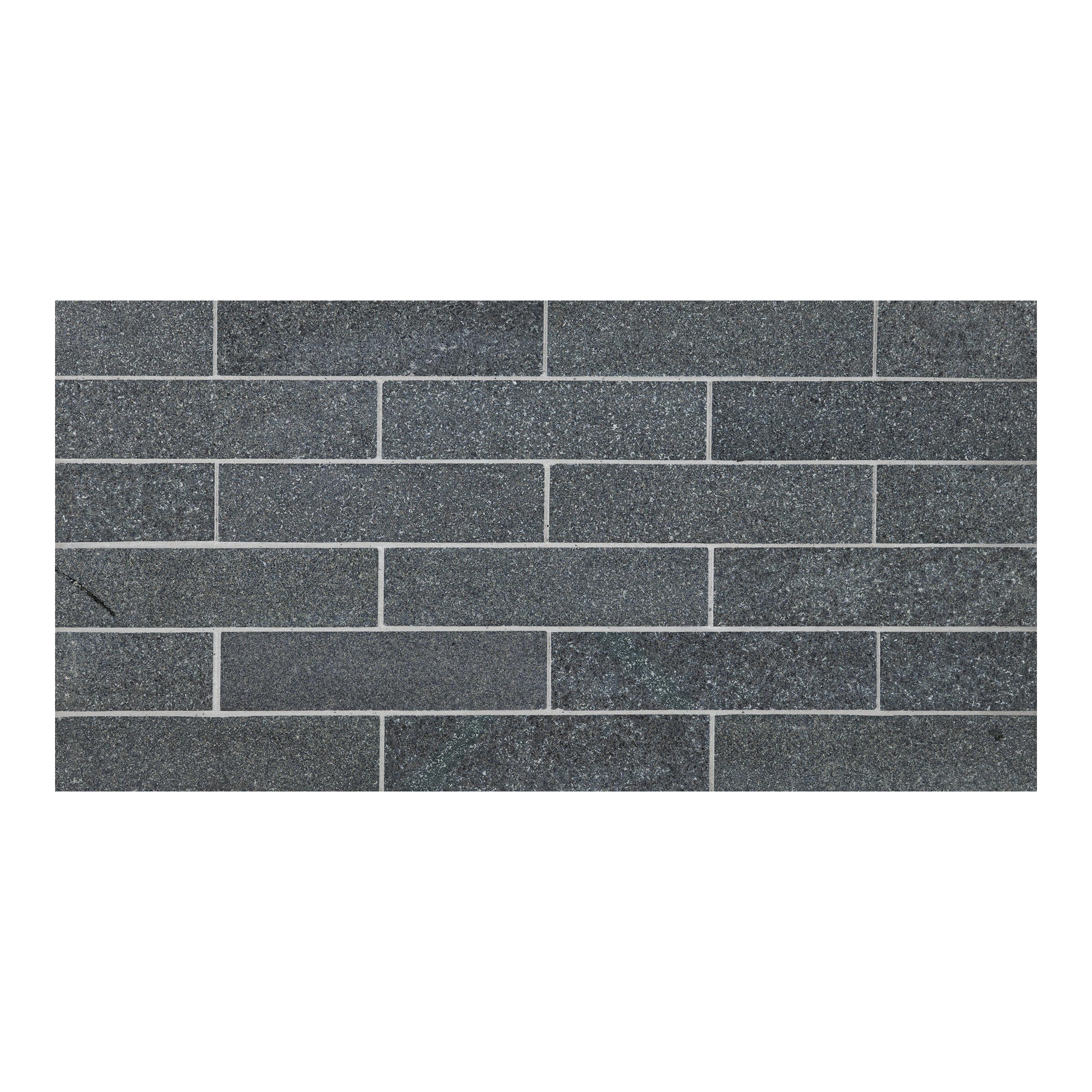 ABSOLUTE BLACK: Wall Veneer (6"Γ24"Γ3/8" | flamed)