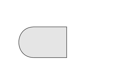 GOLDEN SIENNA: Trim (1/2"×12"×3/4" | honed) — profile drawing showing the trim shape and dimensions.