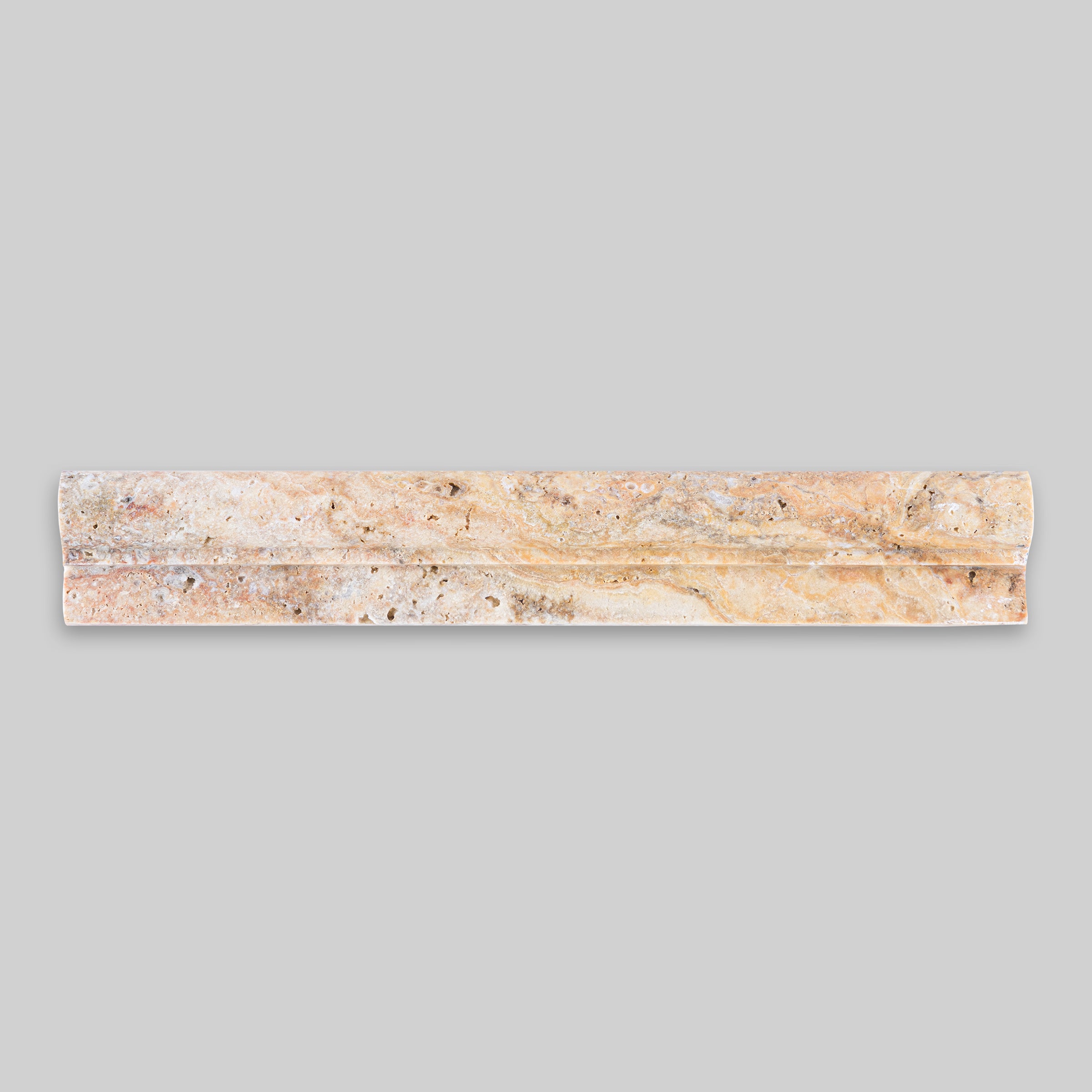 AUTUMN LEAVES: Classic Chair Rail Trim (2"×12"×1" | honed)