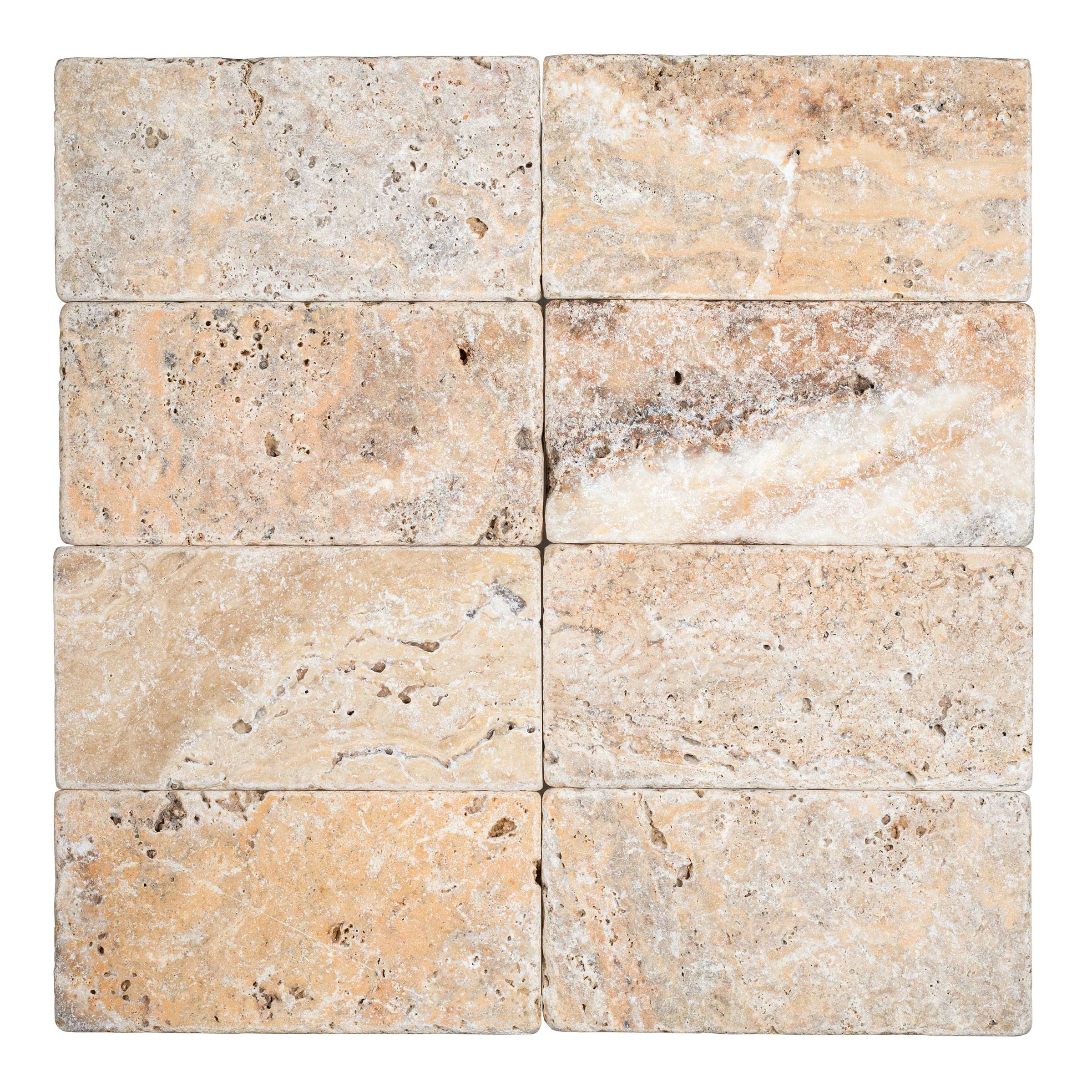 AUTUMN LEAVES: Field Tile (3"×6"×3/8" | tumbled)