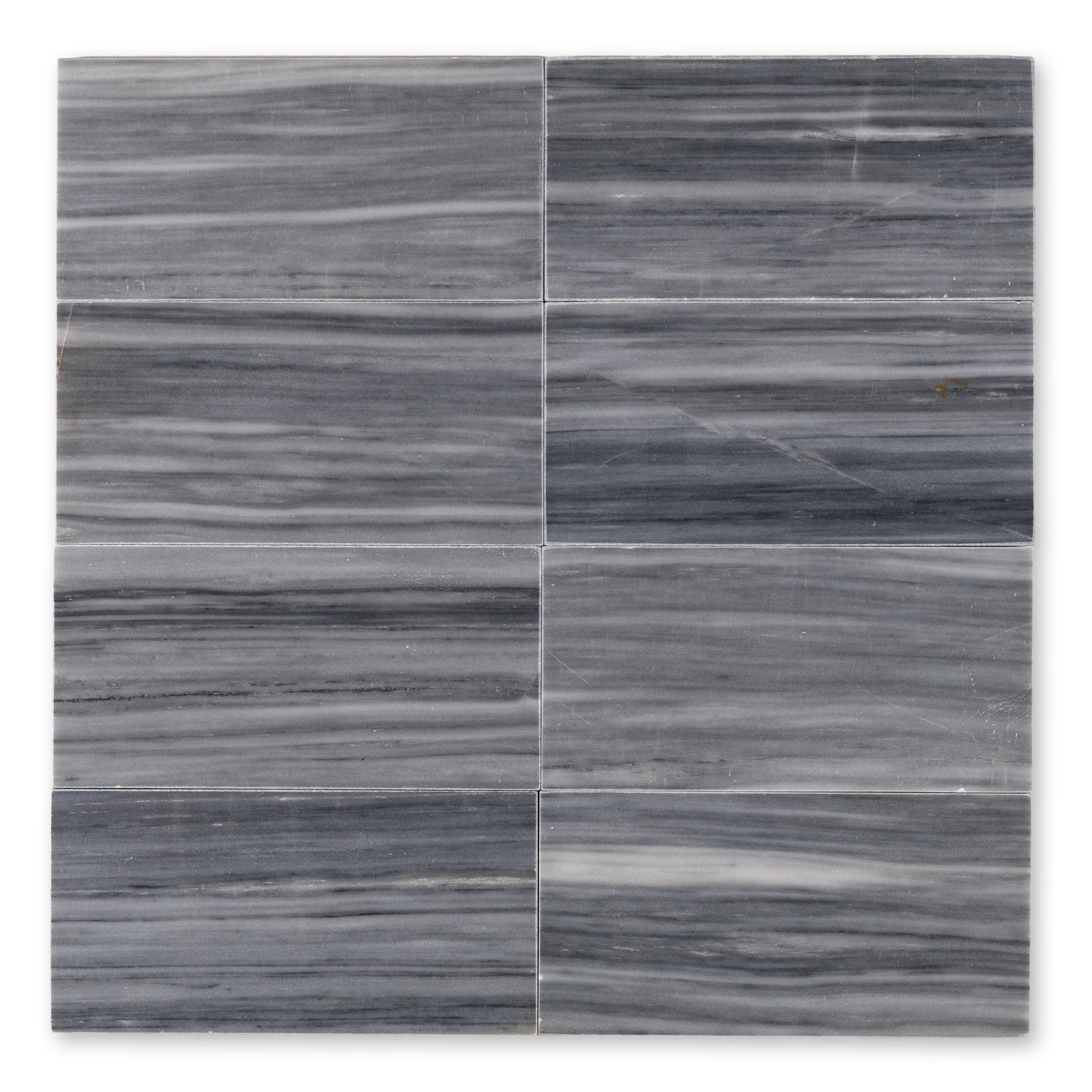 BARDIGLIO VEINCUT: Field Tile (3"×6"×3/8" | polished)