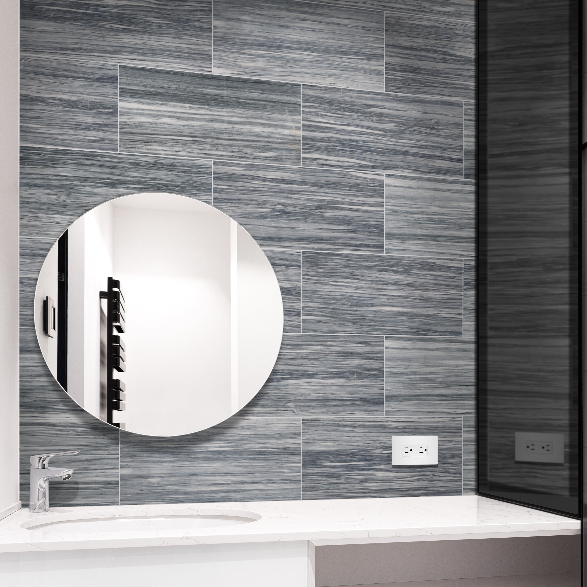 BARDIGLIO VEINCUT: Field Tile (12"×24"×3/8" | polished)