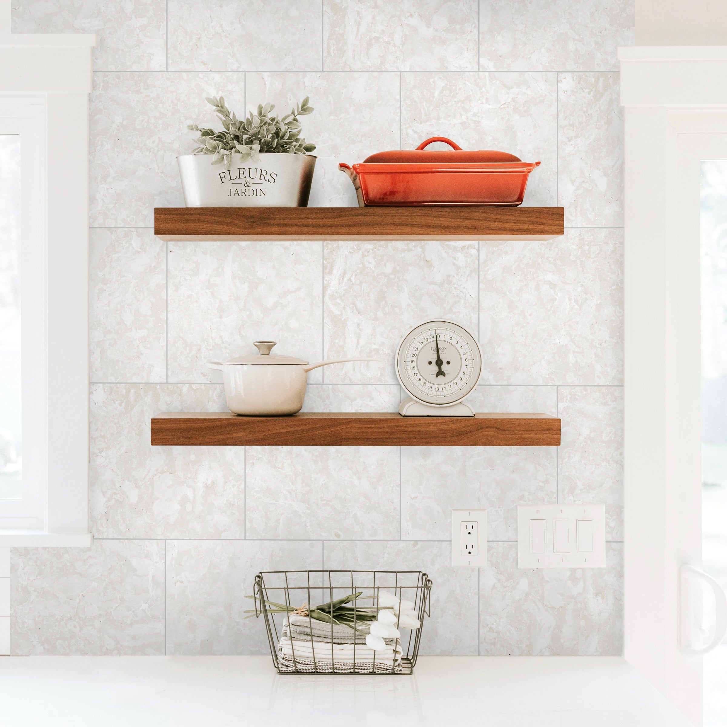 BOTTICINO FIORITO: Field Tile (12"×12"×3/8" | polished)