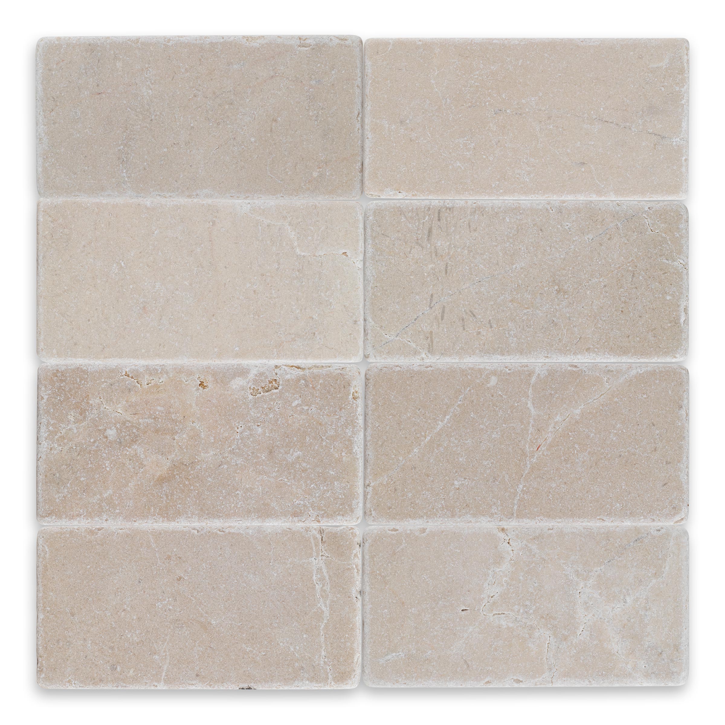 BOTTICINO TURKISH: Field Tile (3"×6"×3/8" | tumbled)