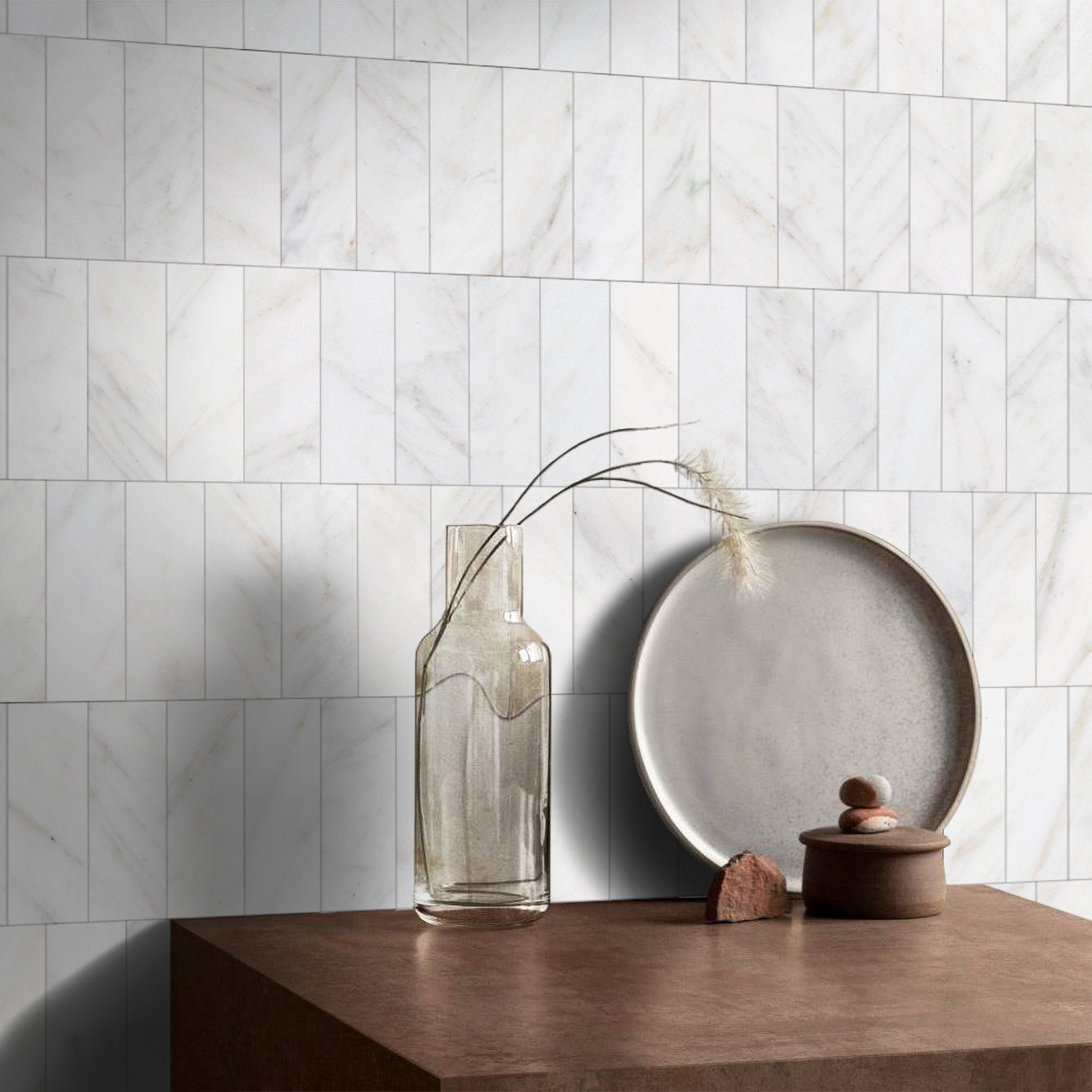 CALACATTA CALDIA: Field Tile (12"×24"×3/8" | polished)