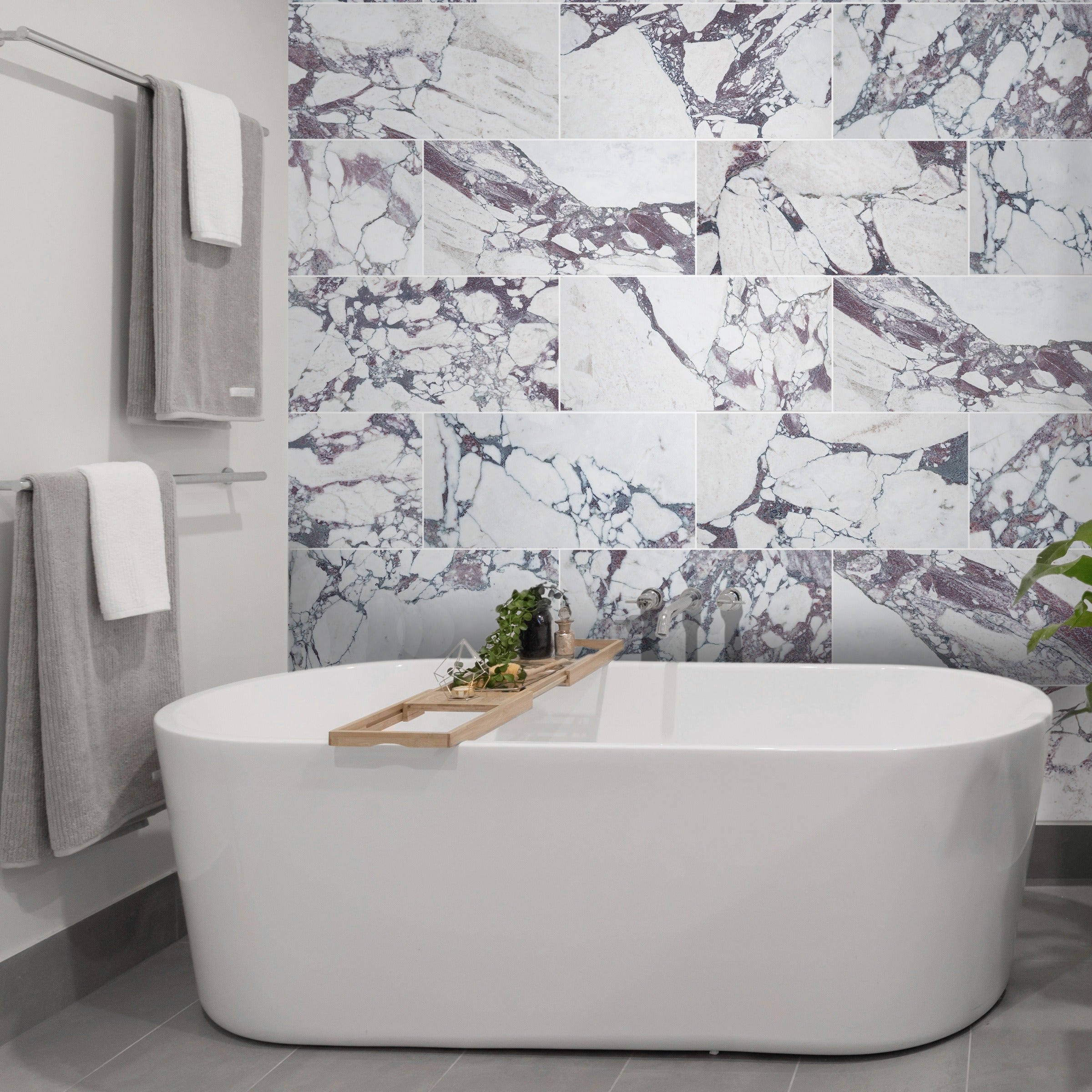 CALACATTA VIOLA: Field Tile (12"×12"×3/8" | polished)