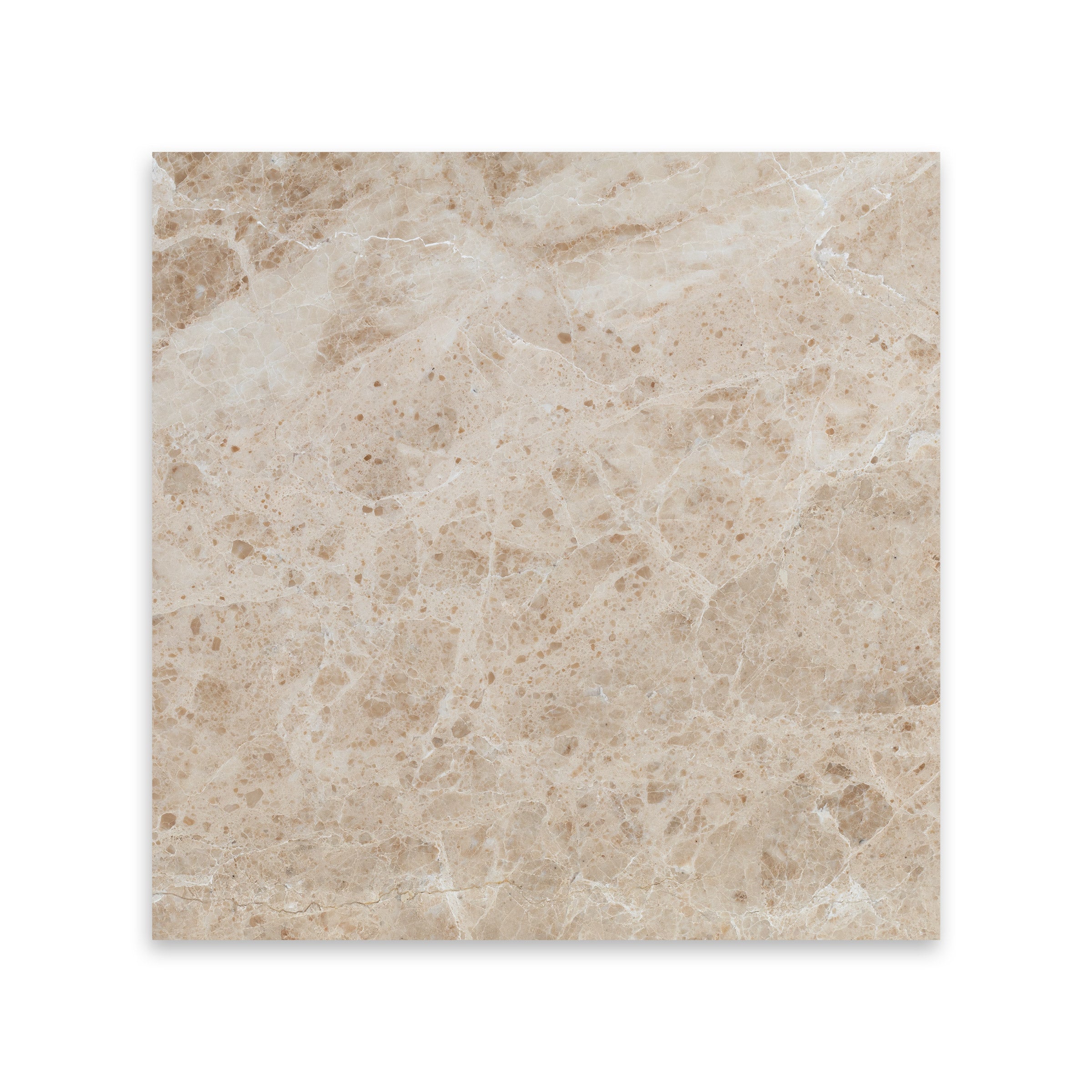 CREMA CAPPUCCINO: Field Tile (12"×12"×3/8" | polished)