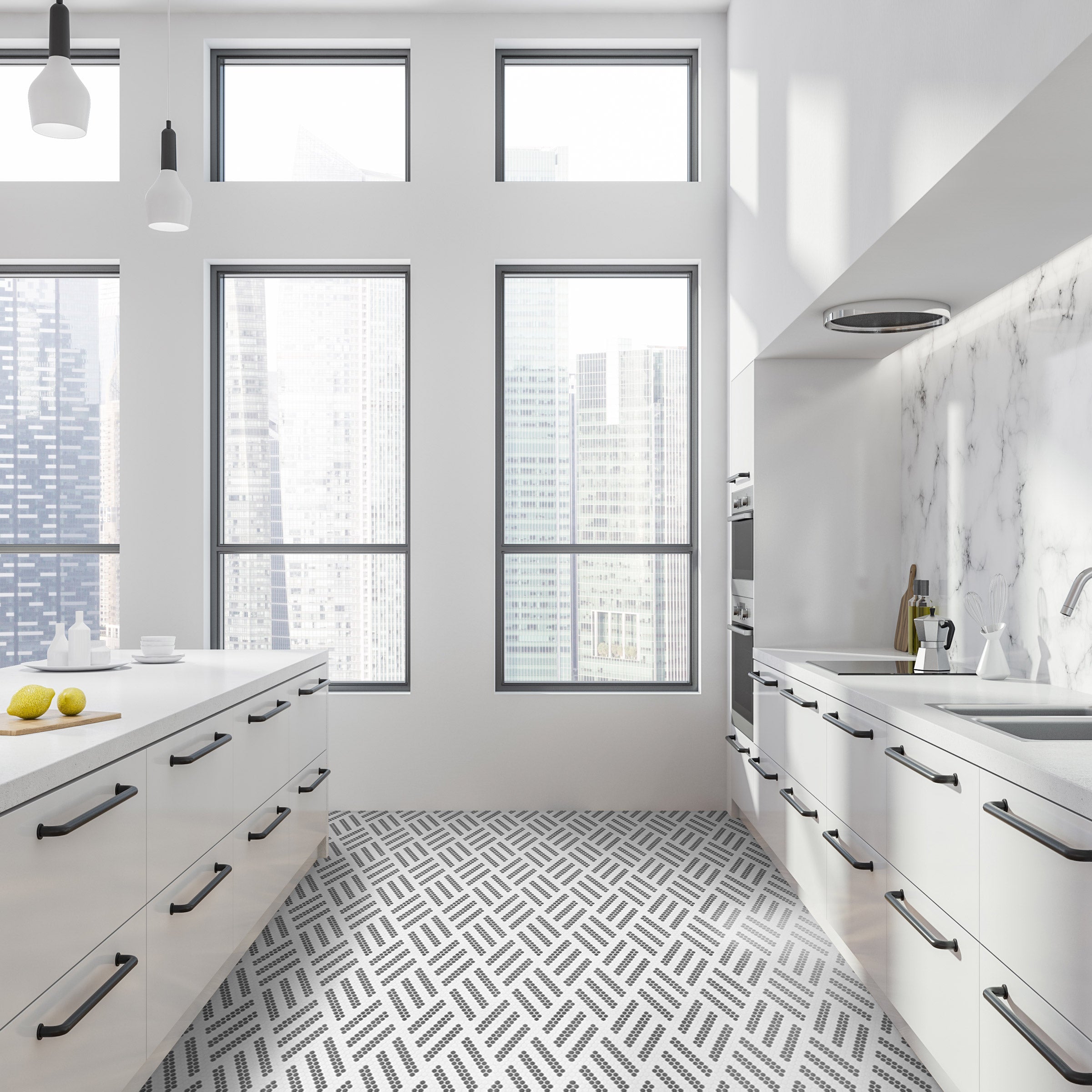 GEOMETRO: Missoni Mosaic (9 1/8"×10 1/2"×1/4" | matte | rectified edge) (3)