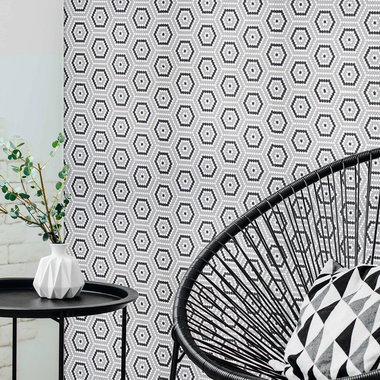 GEOMETRO: Belfort Mosaic (10 3/4"×14"×1/4" | matte)