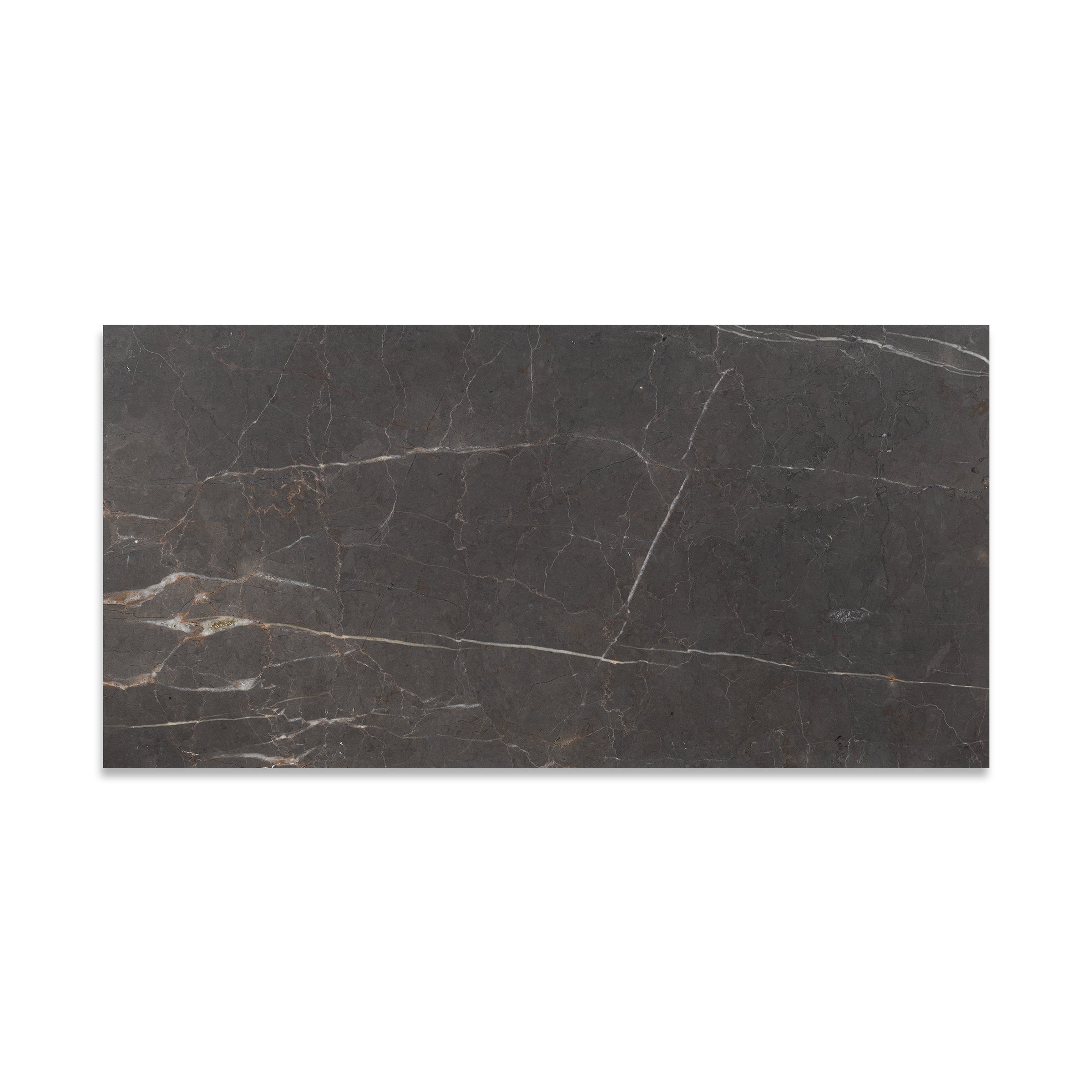 GRAPHITE: Field Tile (12"×24"×3/8" | polished)