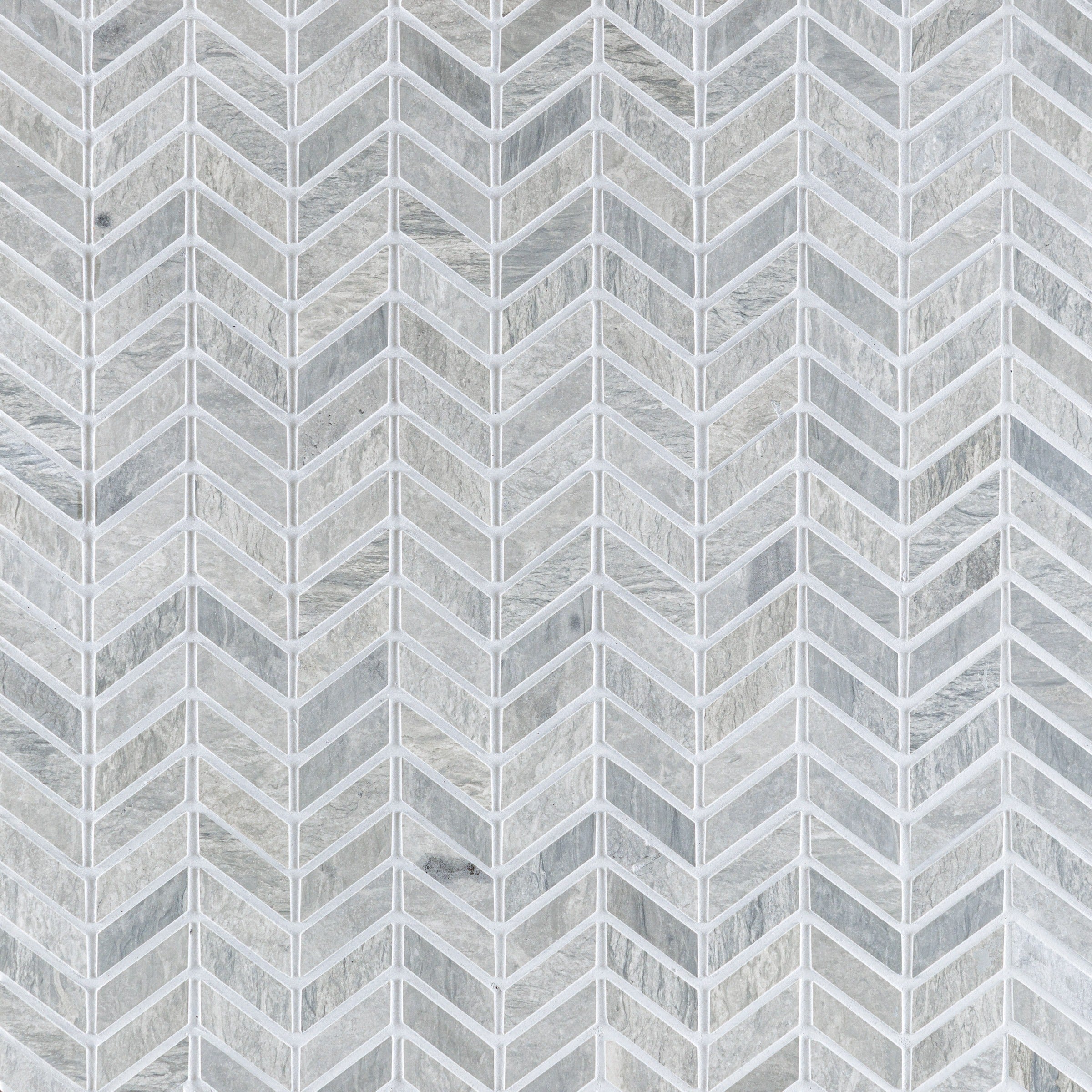 HAISA BLUE: Chevron Mosaic (9 5/8"Γ10 3/4"Γ3/8" | honed)