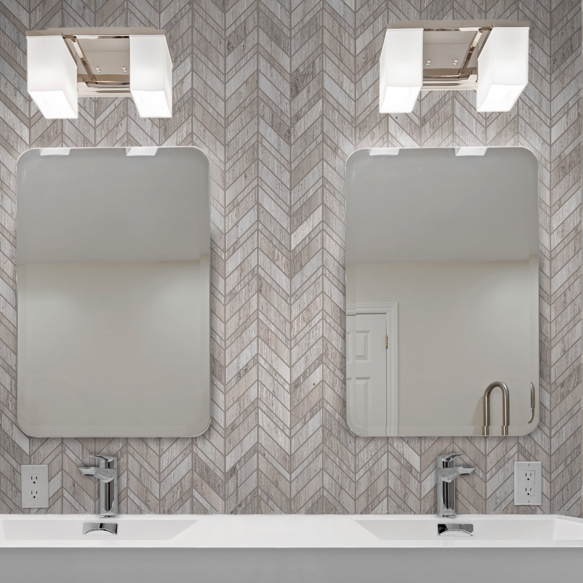 HAISA LIGHT: Hexagonal Mosaic (11 3/4"Γ12"Γ3/8" | honed)