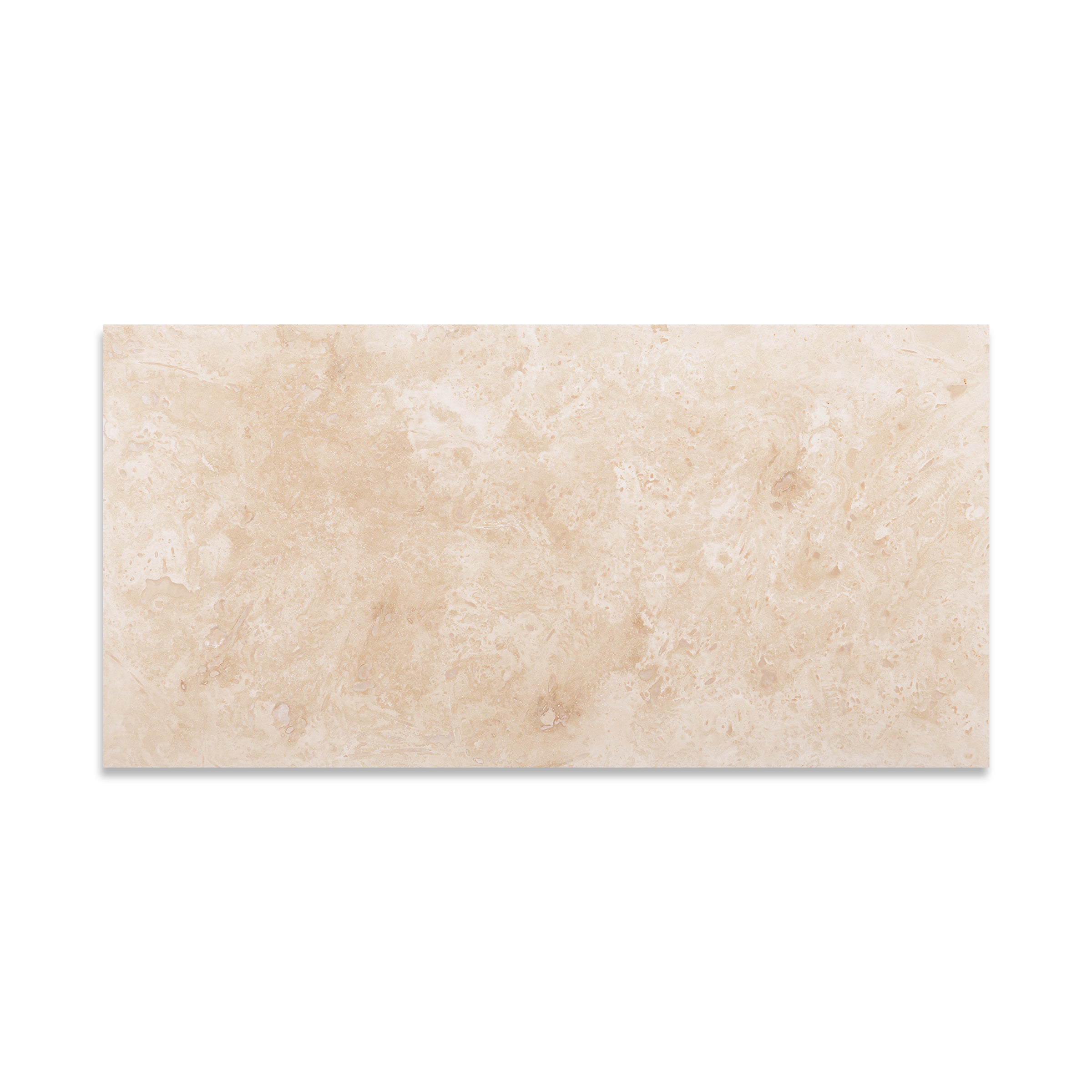 IVORY PREMIUM: Vein Cut Field Tile (12"×24"×1/2" | filled & honed)