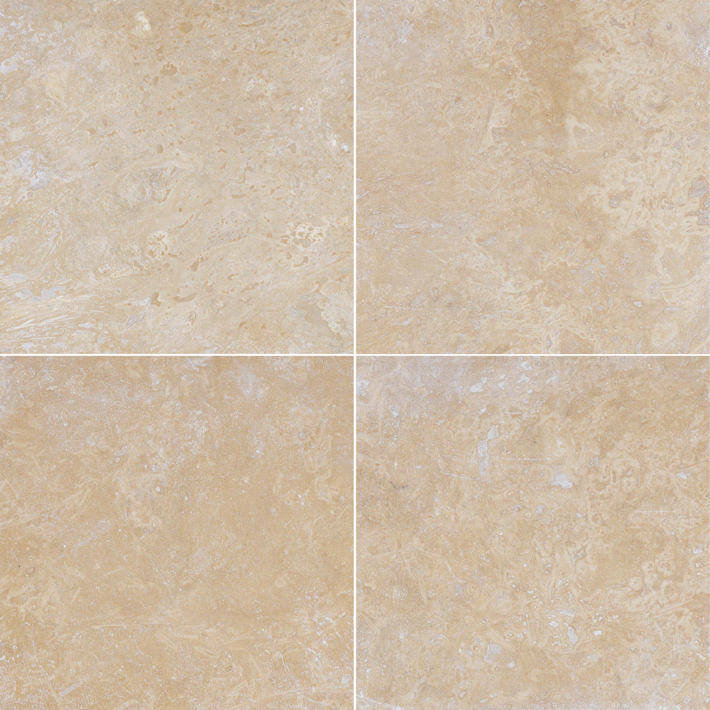 IVORY PREMIUM: Field Tile (12"×12"×3/8" | filled & honed)