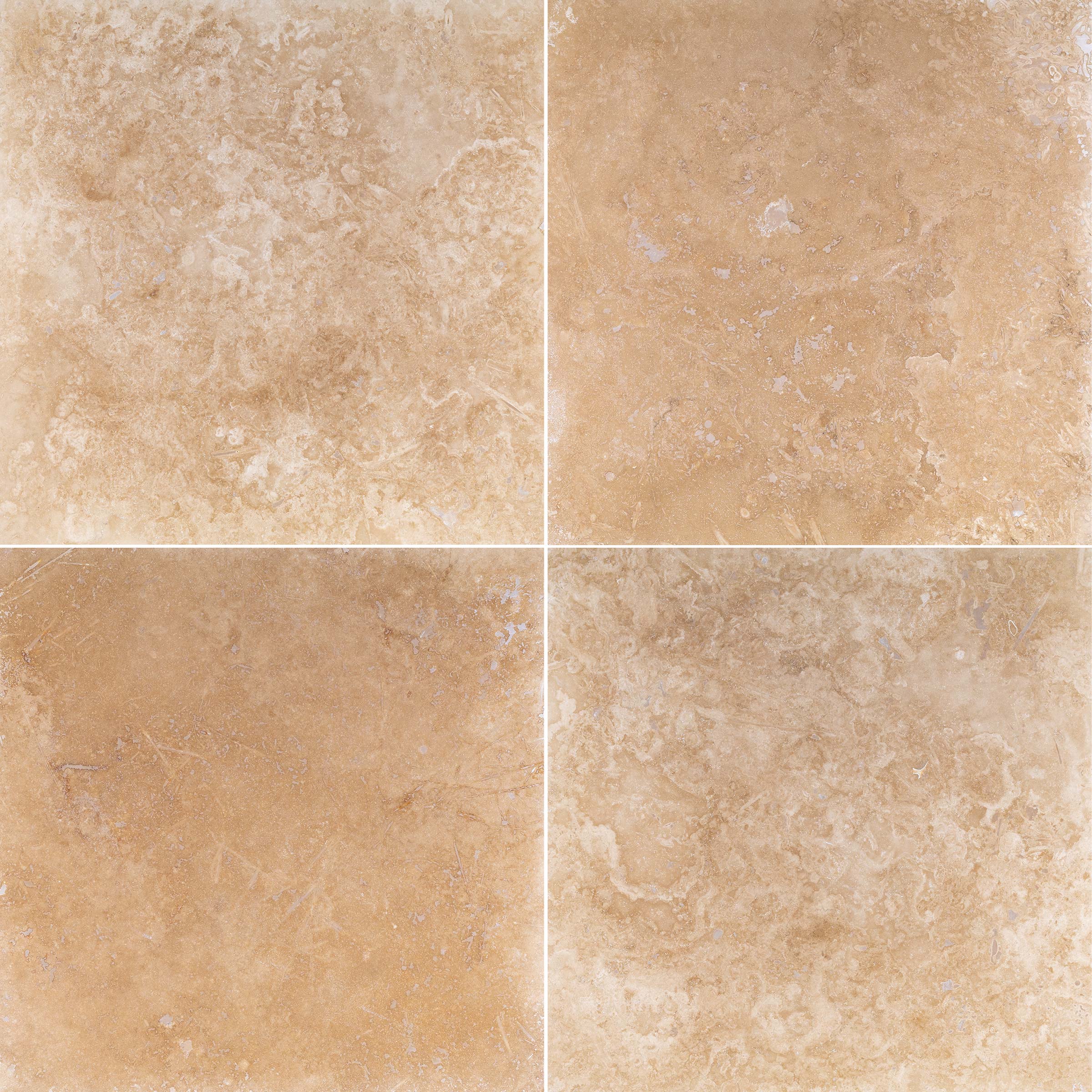 IVORY PREMIUM: Field Tile (18"×18"×1/2" | tumbled)