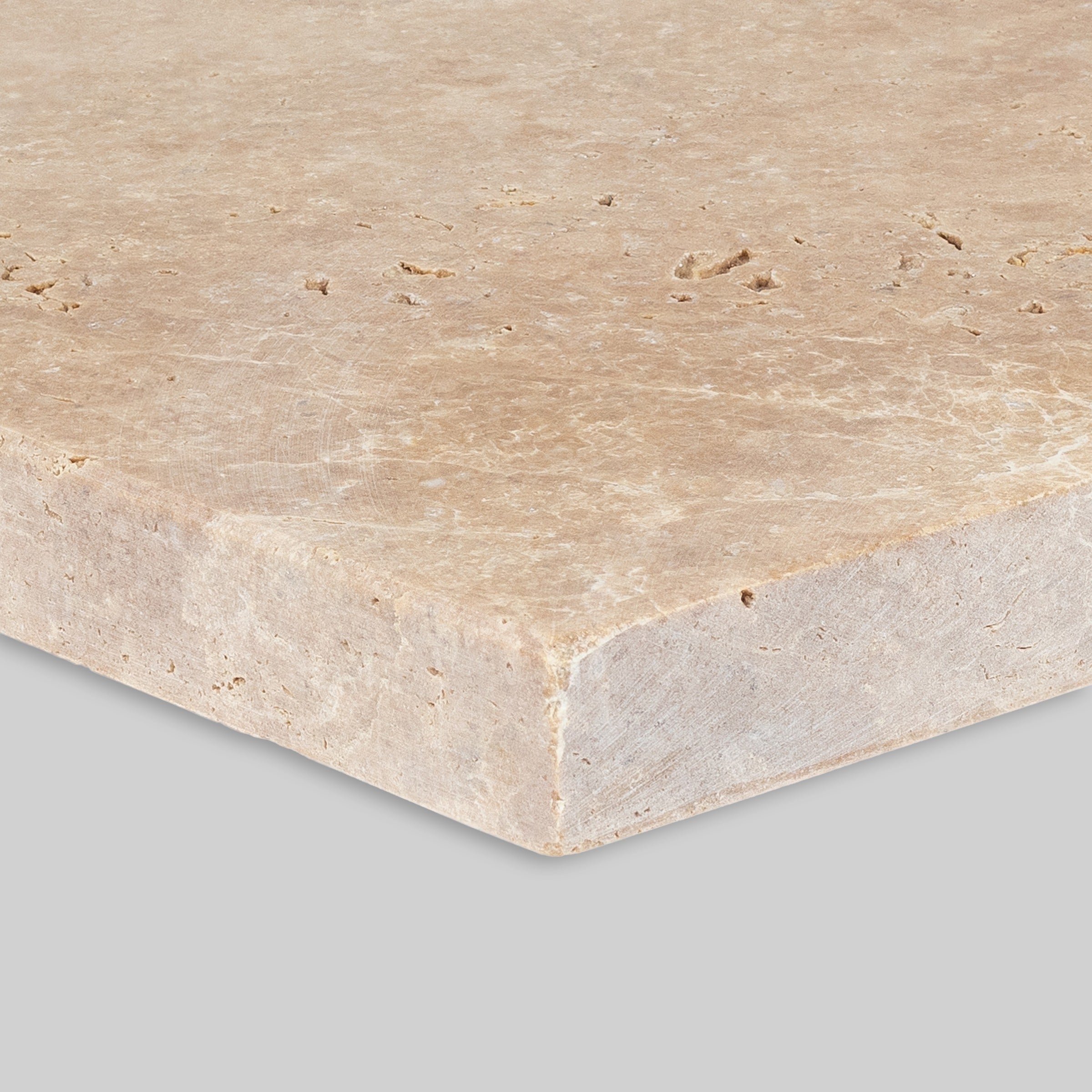 IVORY PREMIUM: Wall Cap (12"Γ24"Γ1 3/16" | honed | modern edge)