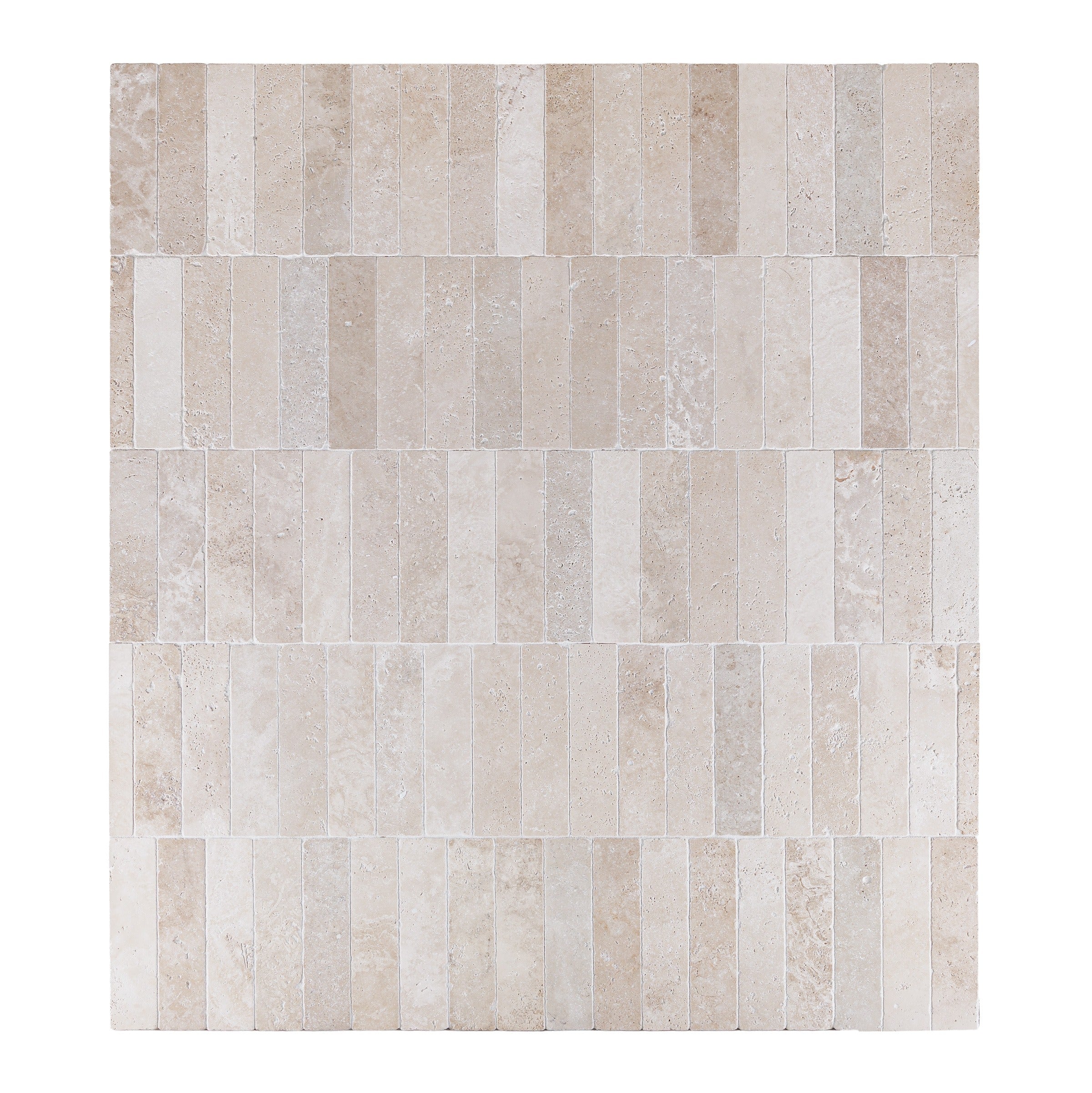 IVORY PREMIUM: Field Tile (2"×8"×3/8" | tumbled)