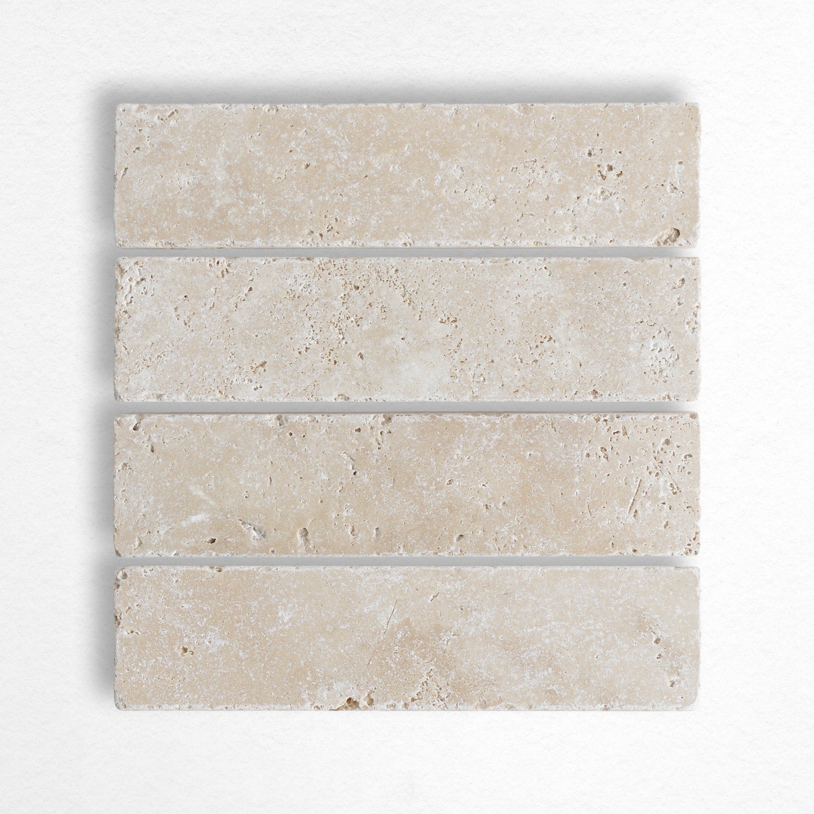 IVORY PREMIUM: Field Tile (2"×8"×3/8" | tumbled)