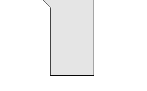 LYMRA: Trim (2"×12"×7/8" | honed) — profile drawing showing the trim shape and dimensions.