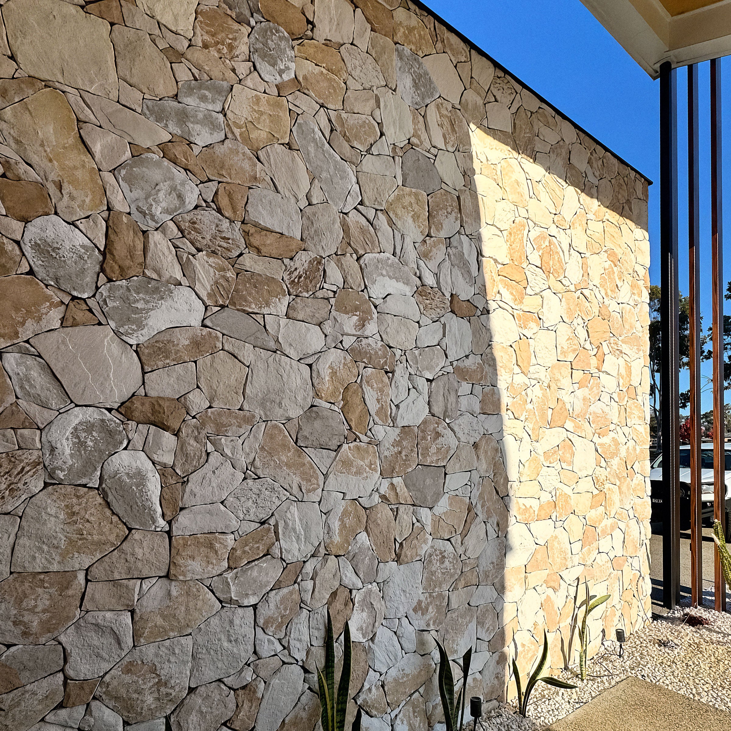 HONEY GOLD: Wall Veneer (natural cleft)