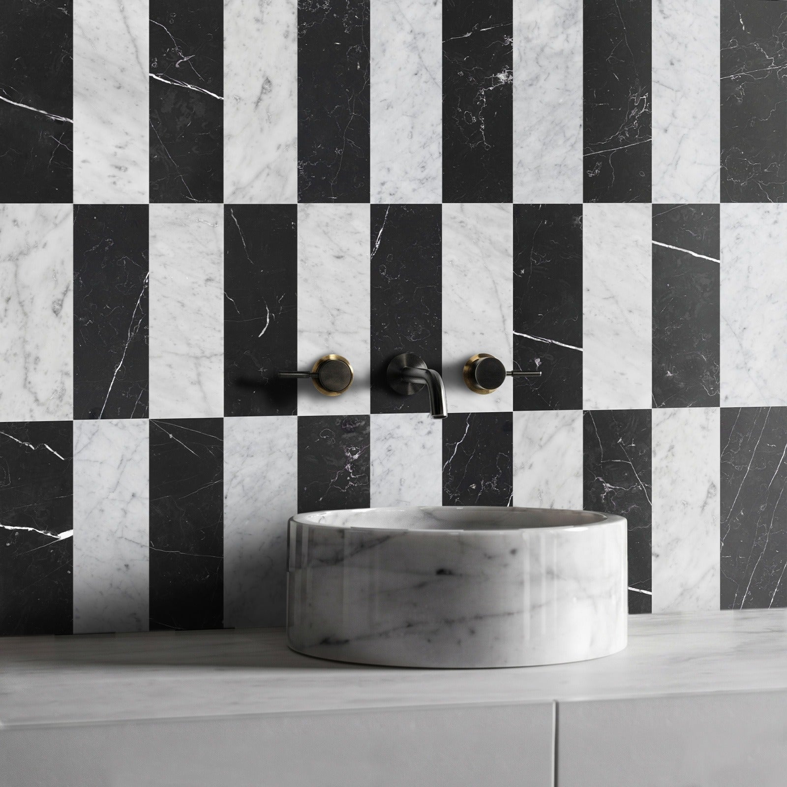 NEGRO MARQUINA: Field Tile (24"Γ24"Γ1/2" | polished)