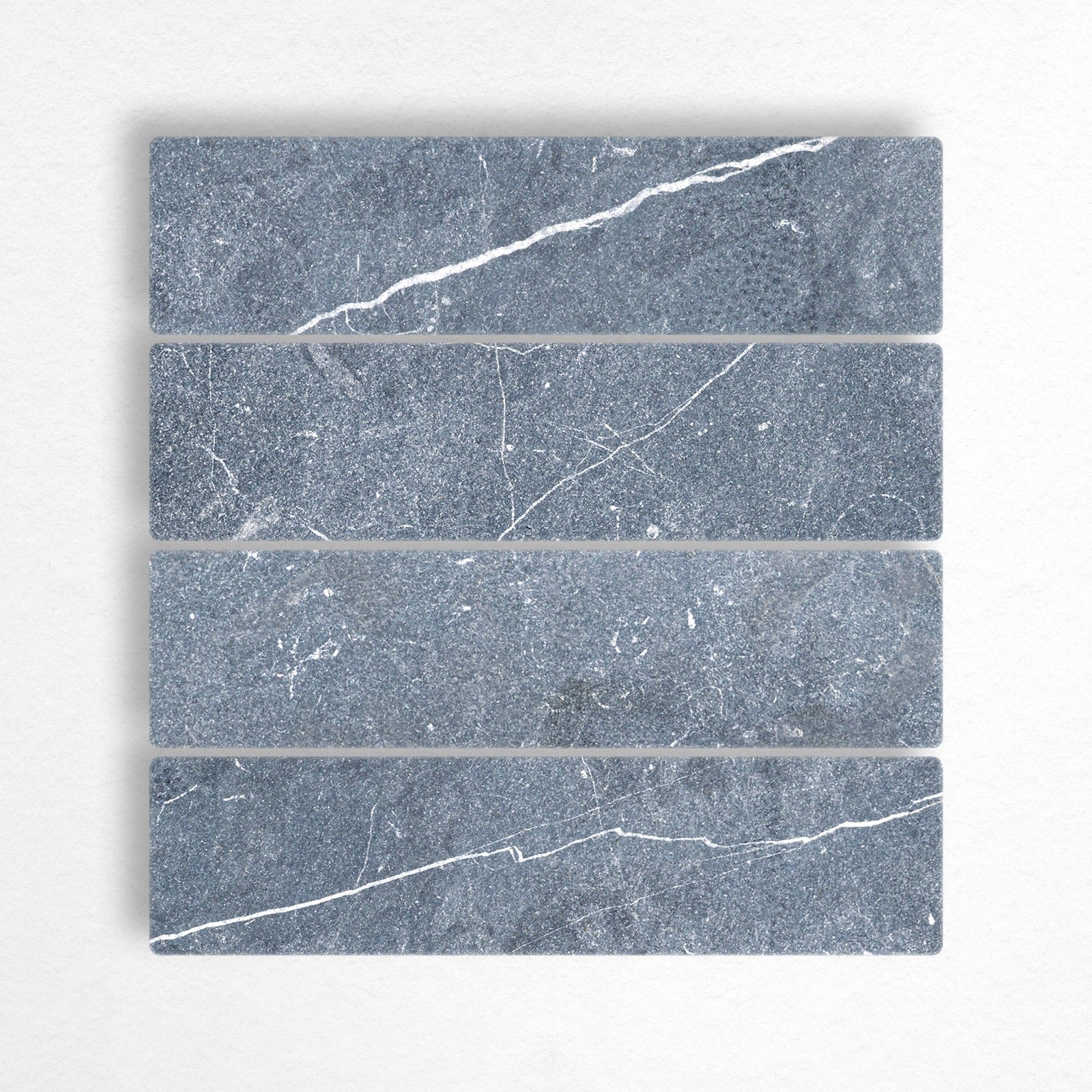 NEGRO MARQUINA: Field Tile (2"×8"×3/8" | tumbled)