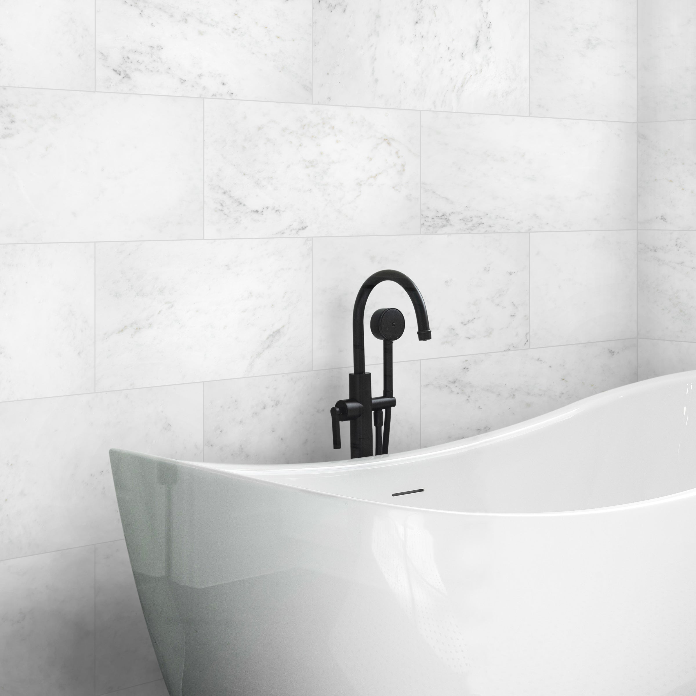 ORIENTAL WHITE: Field Tile (12"×12"×3/8" | polished)
