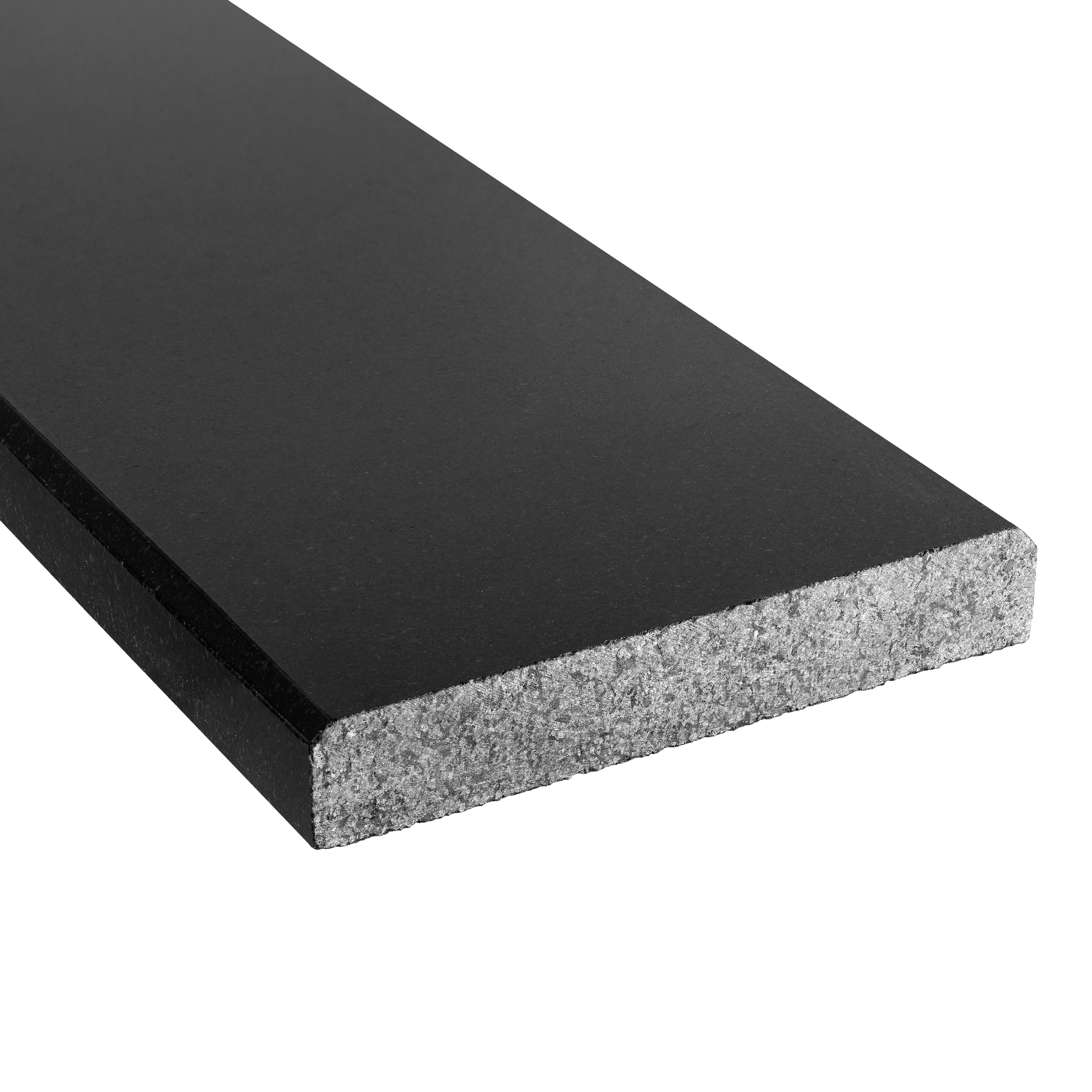 ABSOLUTE BLACK: Pavers (6"×36"×3/4" | polished)