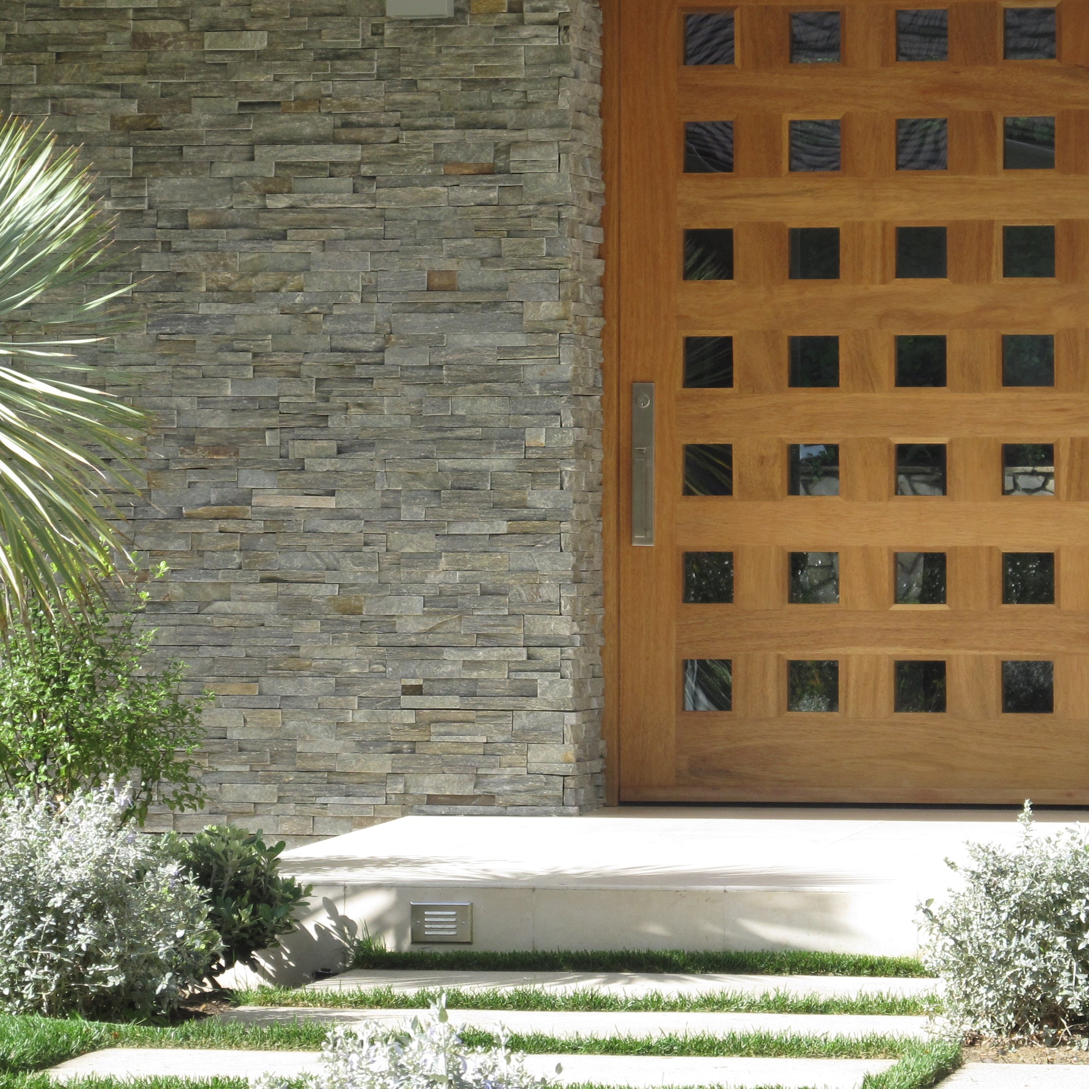 SAGE GREEN: Wall Panels (6"×6"×3/4" | natural cleft)