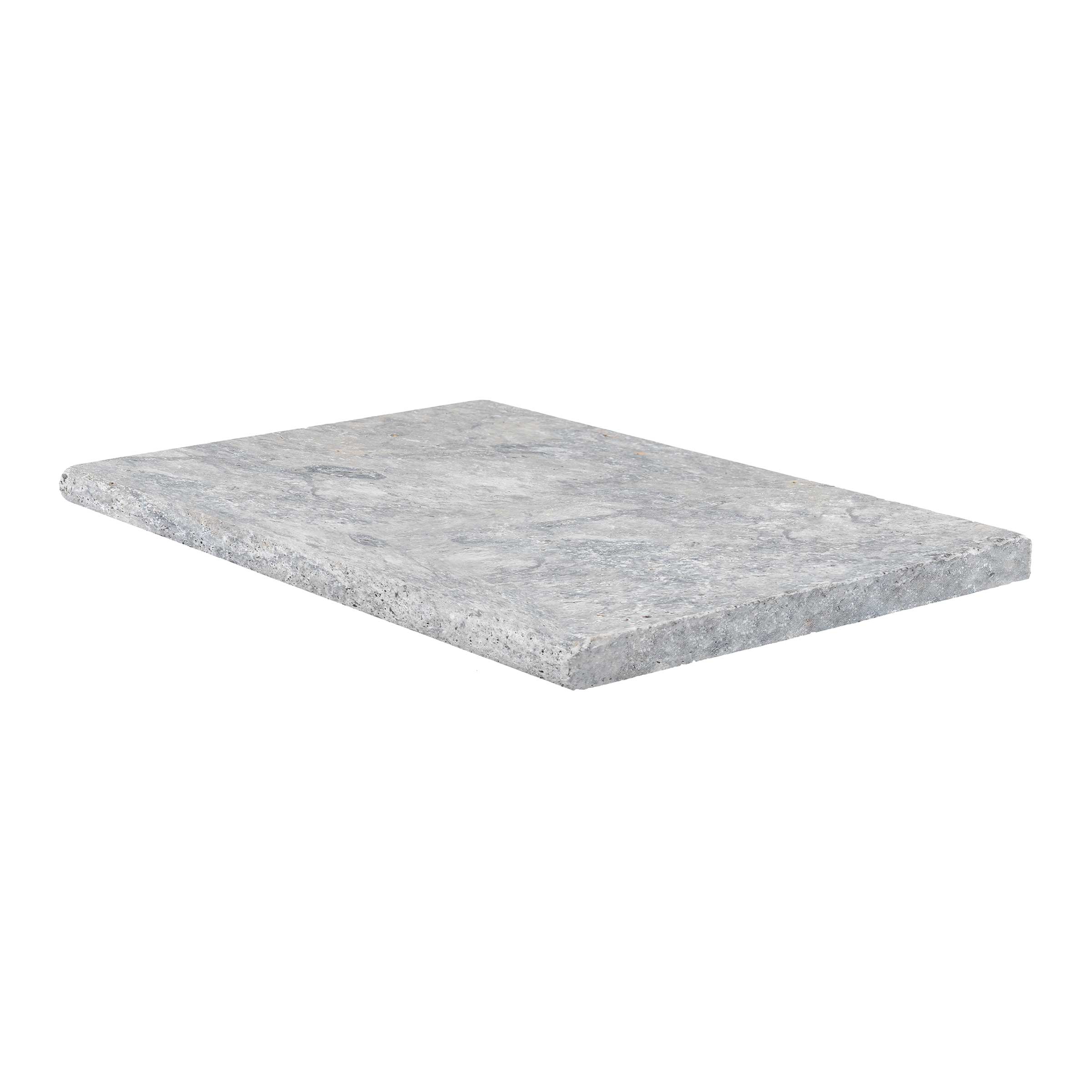 SILVER PREMIUM: Field Tile (16"Γ24"Γ1 3/16" | tumbled | bullnose edge)
