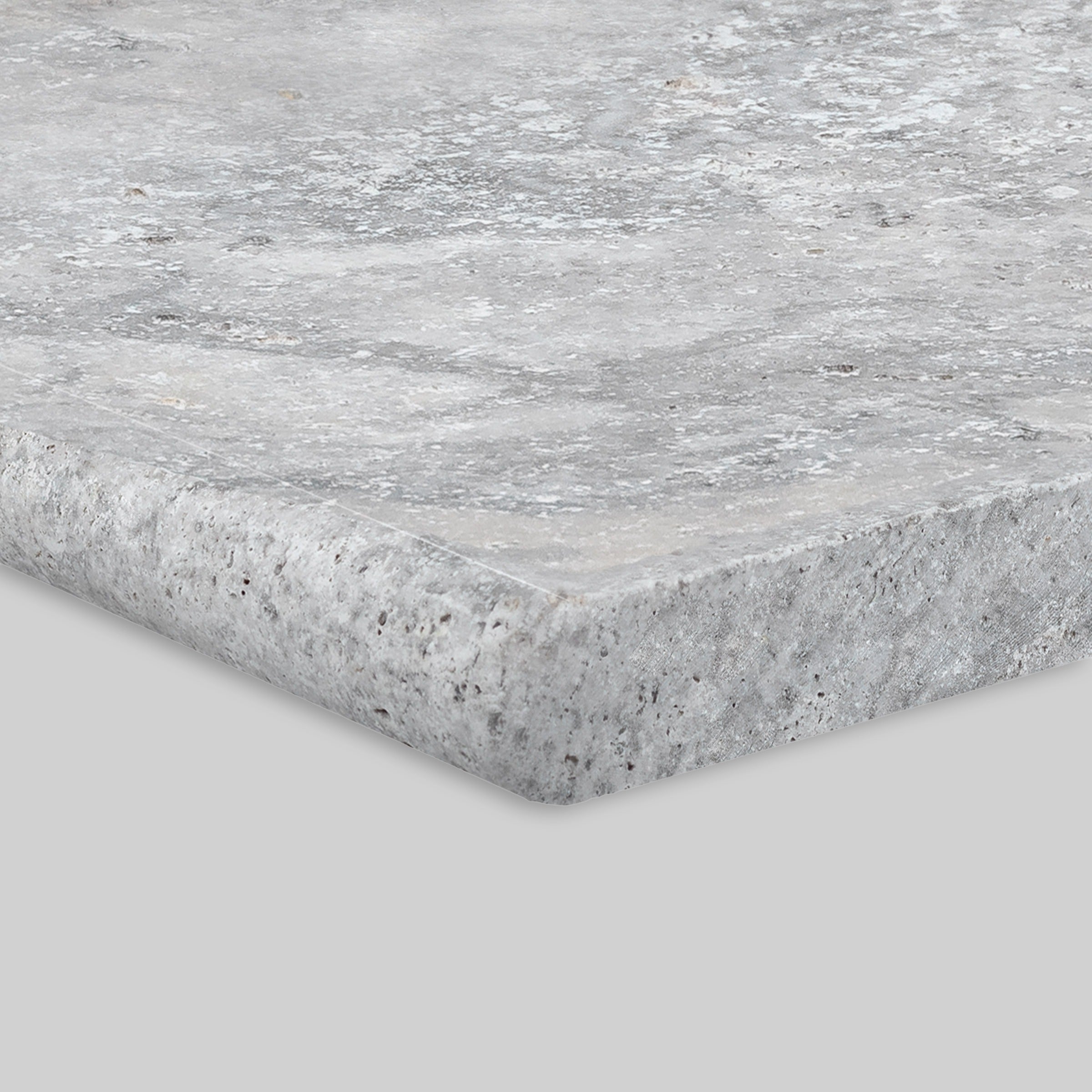 SILVER PREMIUM: Field Tile (12"×24"×1 31/32" | tumbled | bullnose edge)