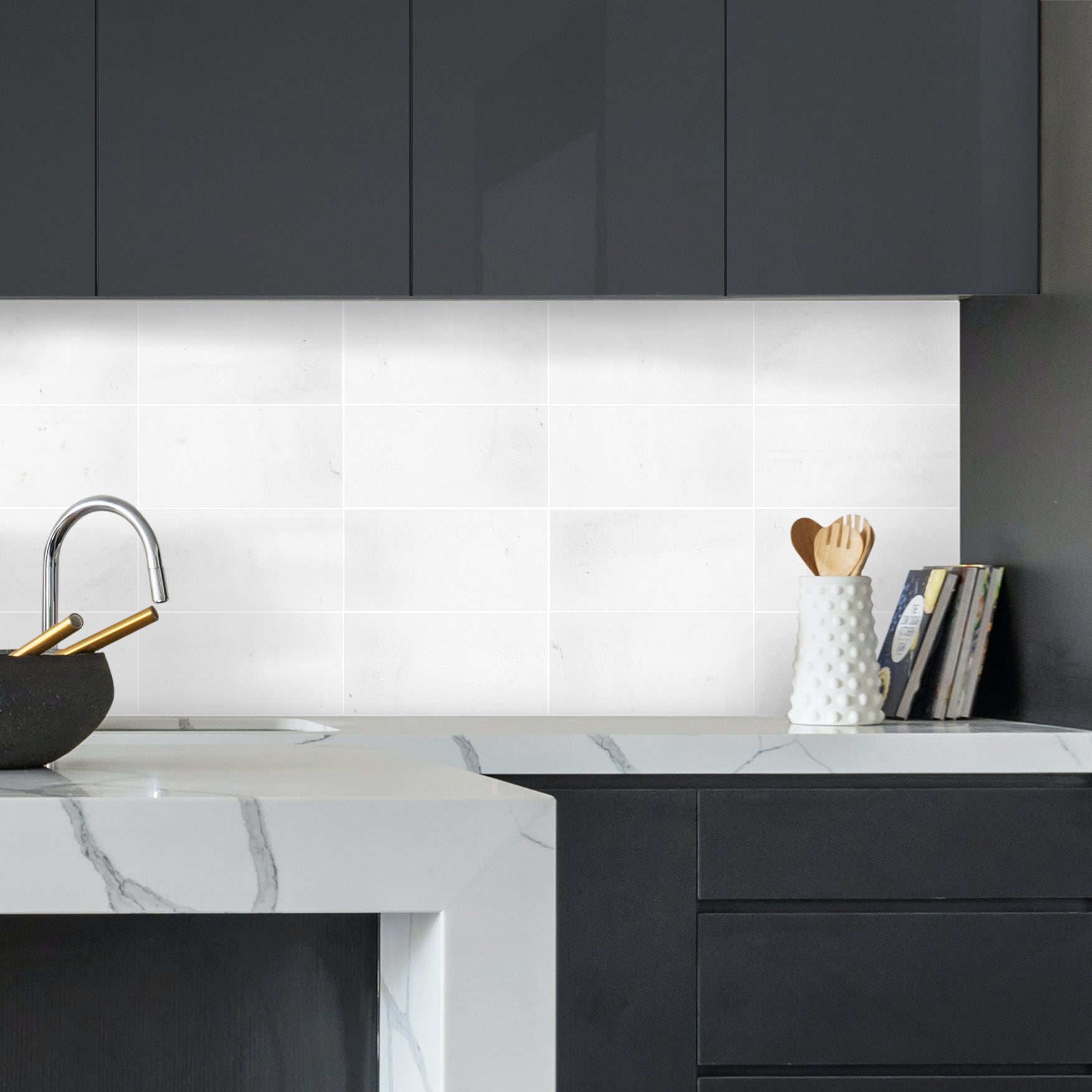 THASSOS WHITE CLASSIC: Field Tile (12"×24"×3/8" | polished)