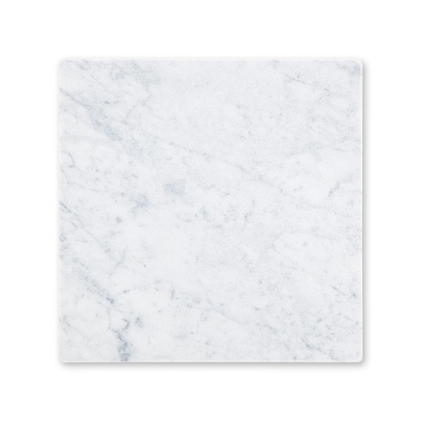 WHITE CARRARA: Field Tile (12"×12"×3/8" | tumbled)
