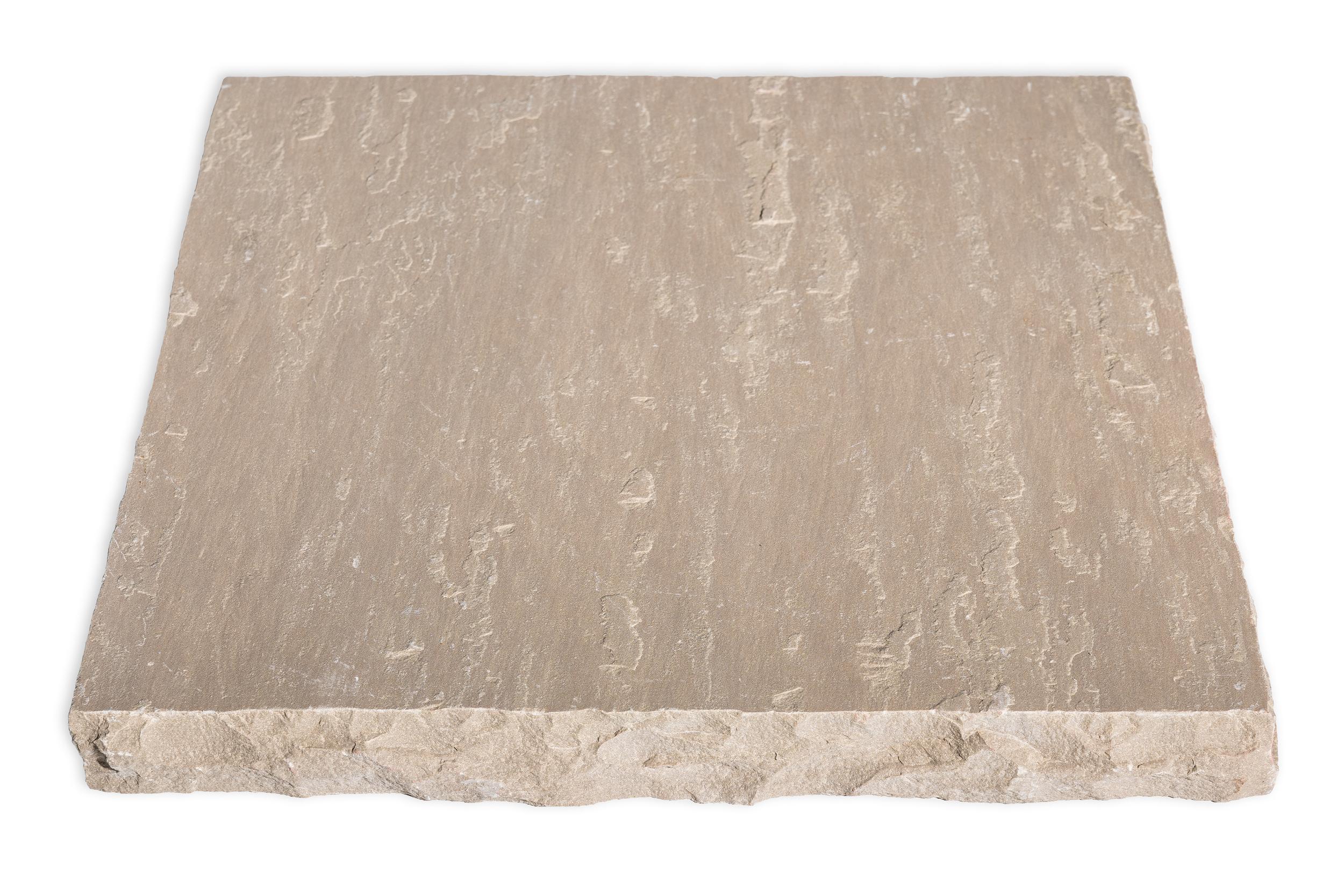 Artisan Cap Autumn Brown accessories by Old World Flagstone, primary product image, 36.0" x 36.0" x 2.0" size. Premium stone veneer for exterior and interior walls.