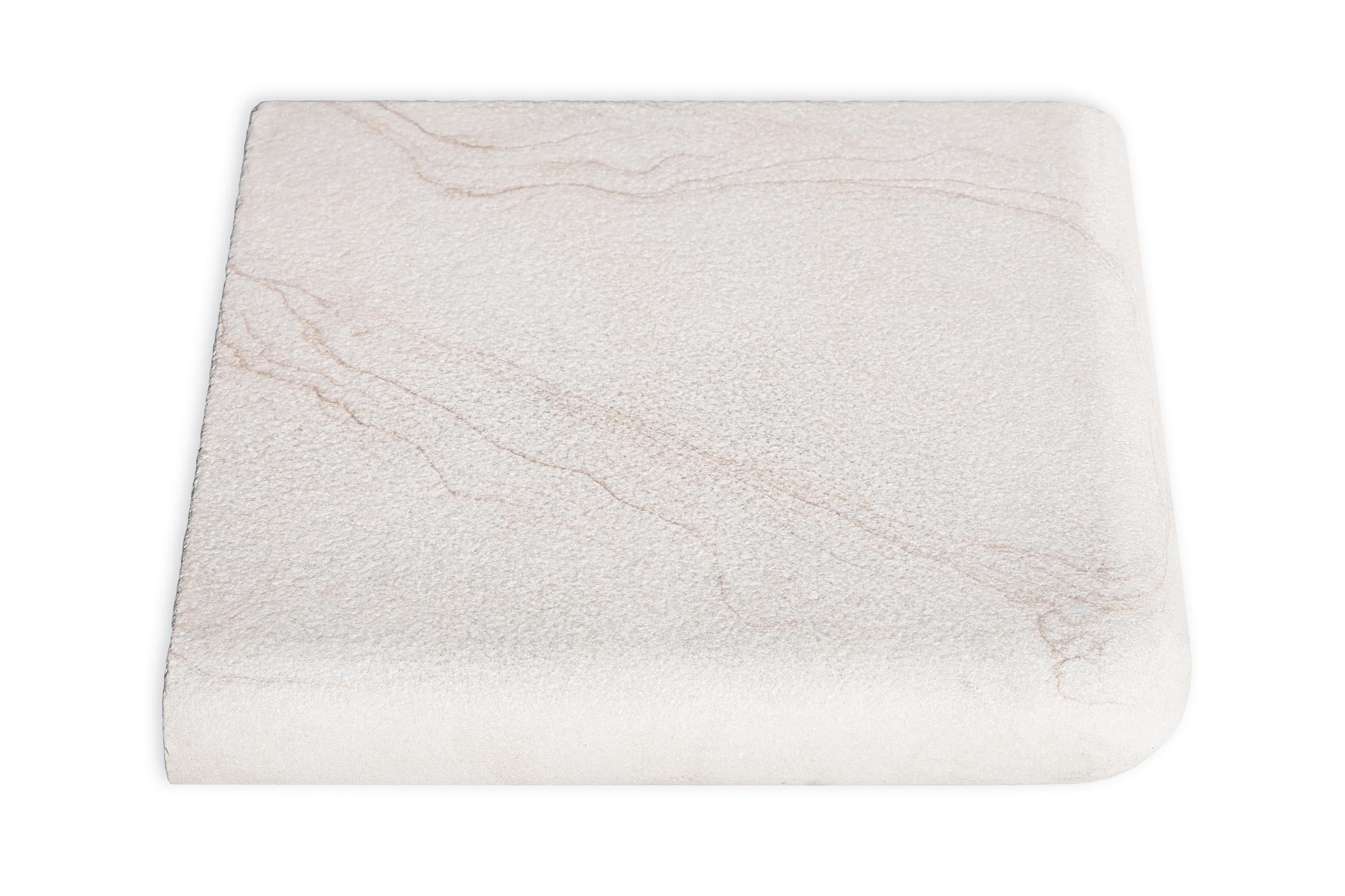 Signature Bullnose Corner Yorkshire bullnose by Old World Flagstone, primary product image, 14.0" x 14.0" x 2.0" size. Premium stone veneer for exterior and interior walls.