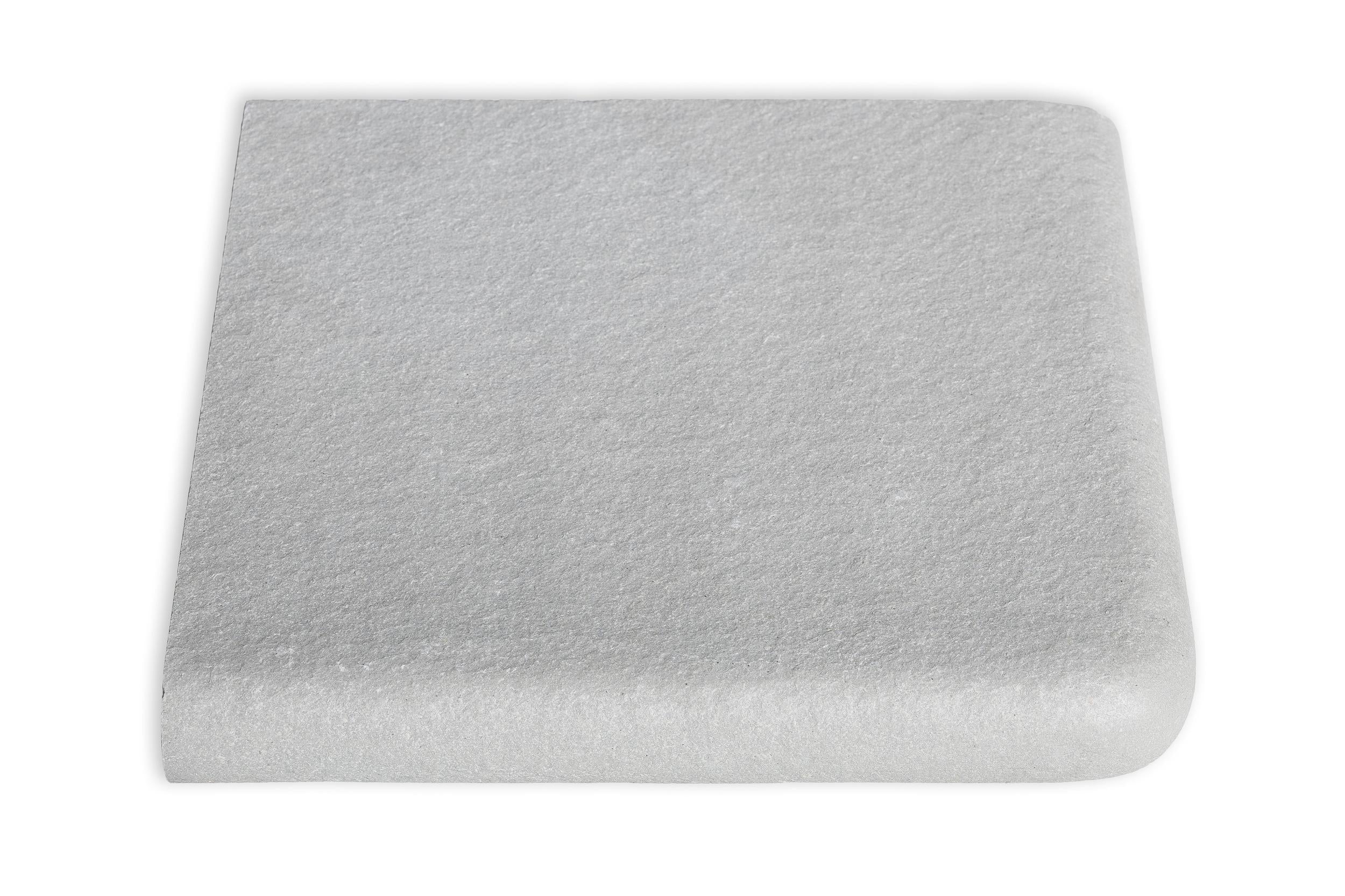 Signature Bullnose Corner Oceanside bullnose by Old World Flagstone, primary product image, 14.0" x 14.0" x 2.0" size. Premium stone veneer for exterior and interior walls.