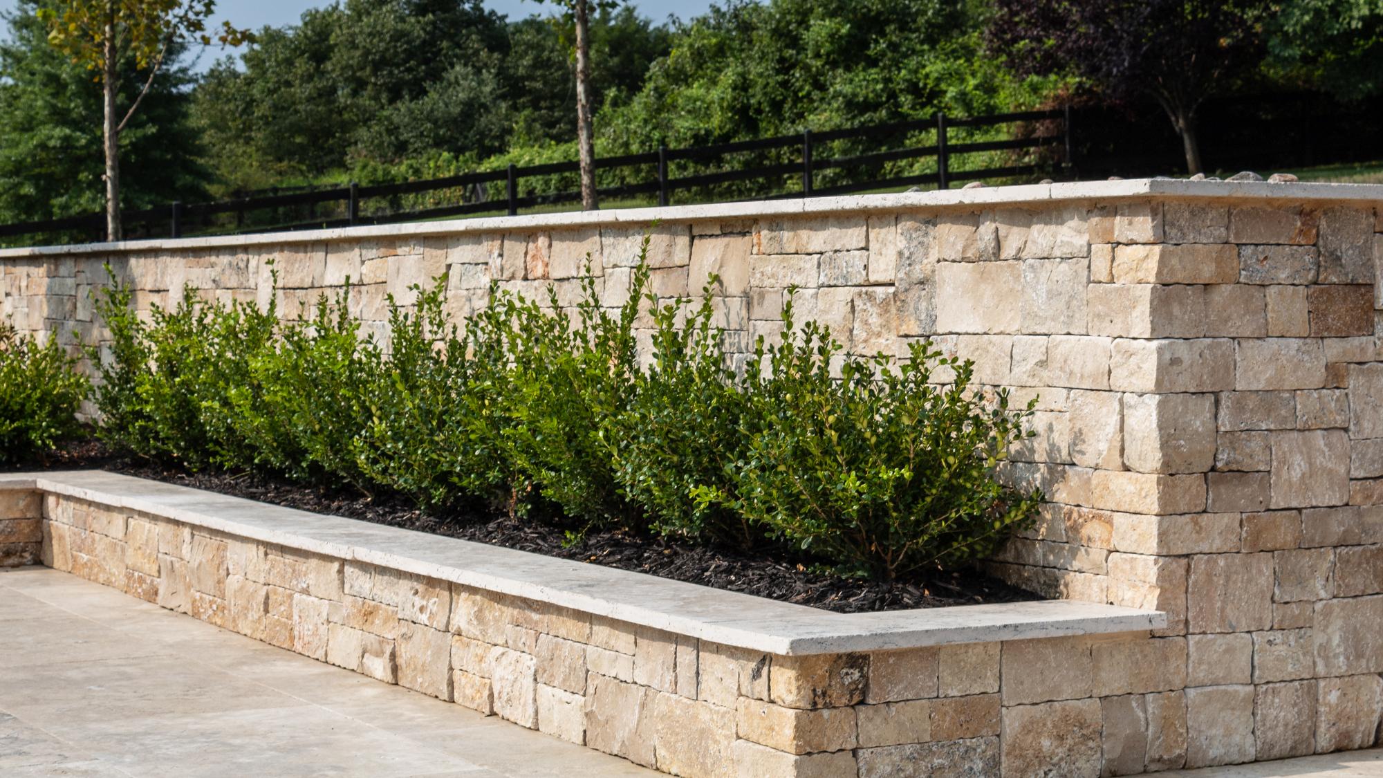 Dressed Ashlar Lafayette wall panels by Old World Veneer, primary product image. Premium stone veneer for exterior and interior walls.