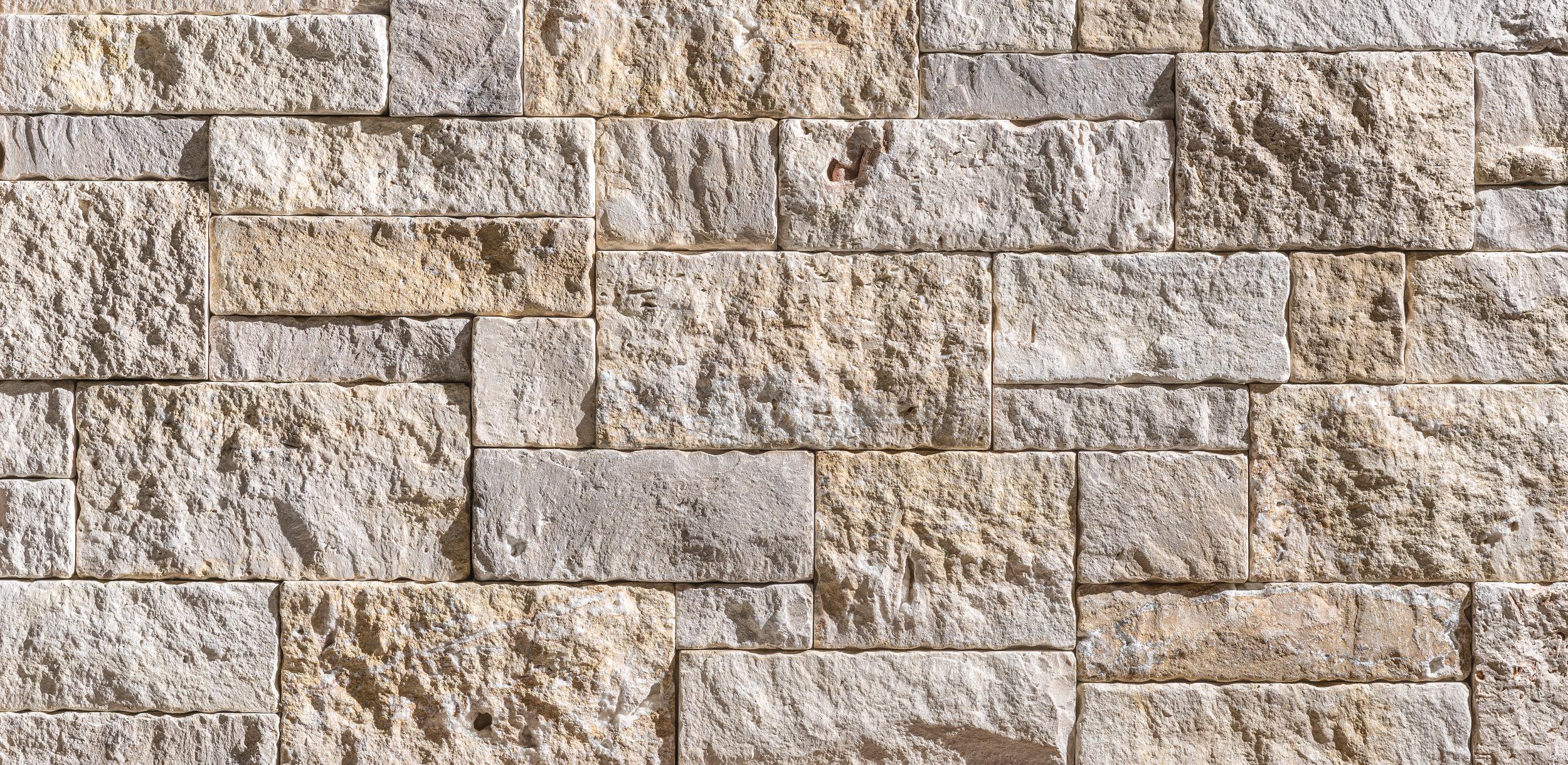 Dressed Ashlar Lafayette wall panels by Old World Veneer, primary product image. Premium stone veneer for exterior and interior walls.