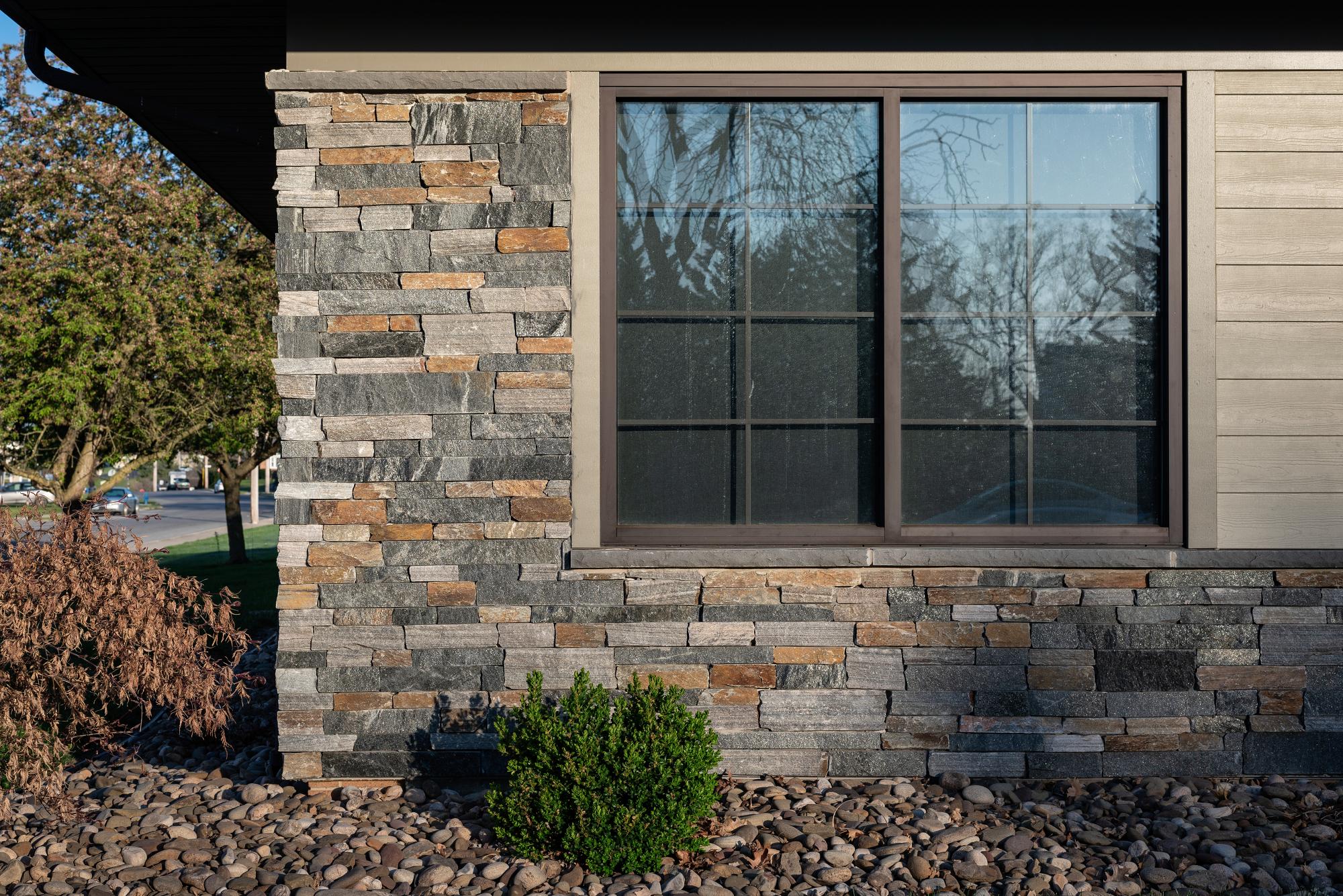 PrecisionLedge Iron Mountain wall panels by Old World Veneer, primary product image. Premium stone veneer for exterior and interior walls.