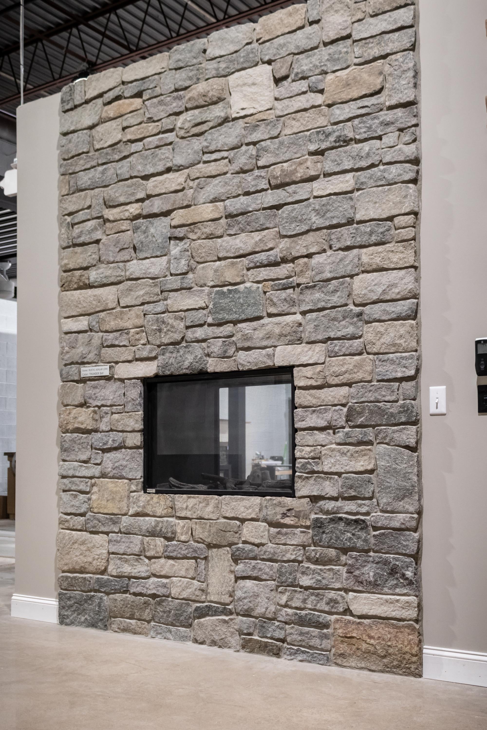 Rustic Ashlar Thunder Bay wall panels by Old World Veneer, primary product image. Premium stone veneer for exterior and interior walls.