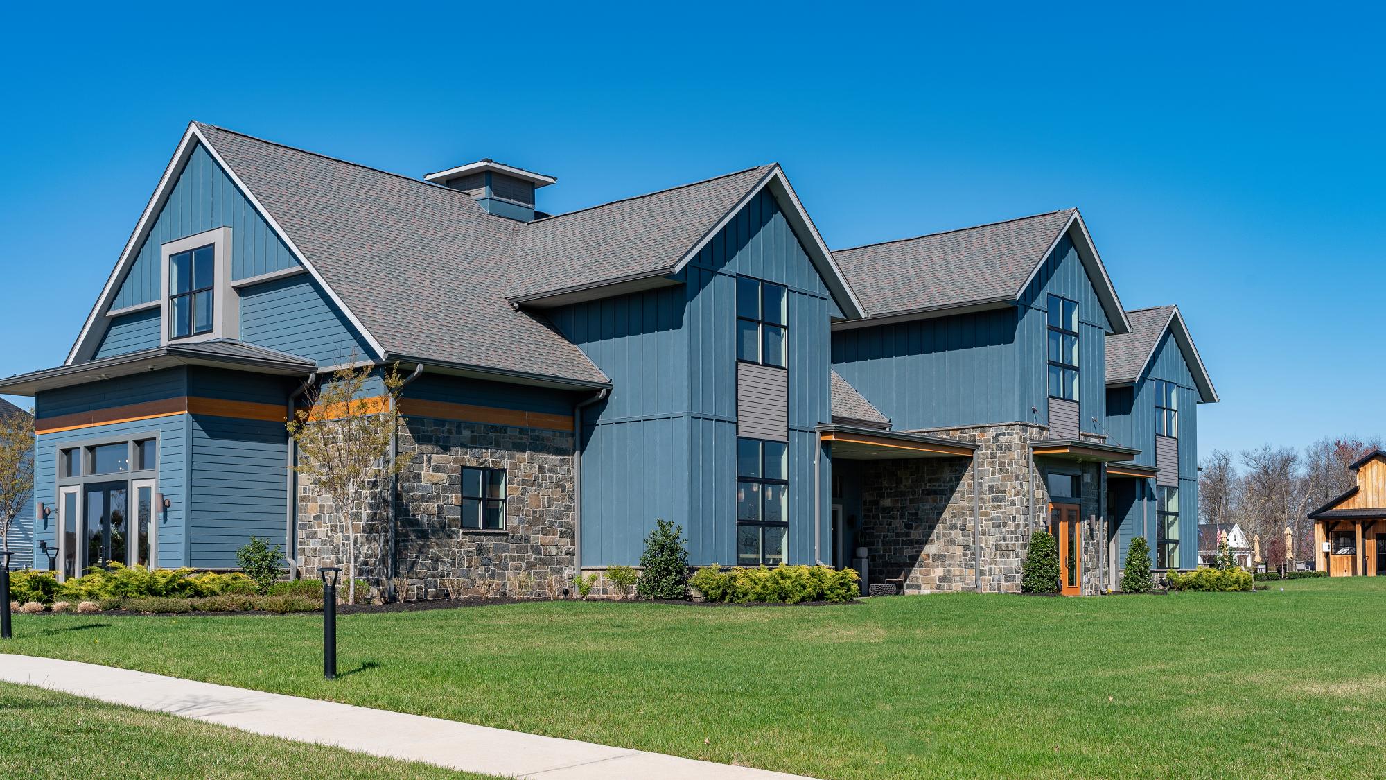 Rustic Ashlar Winter Harbor wall panels by Old World Veneer, primary product image. Premium stone veneer for exterior and interior walls.