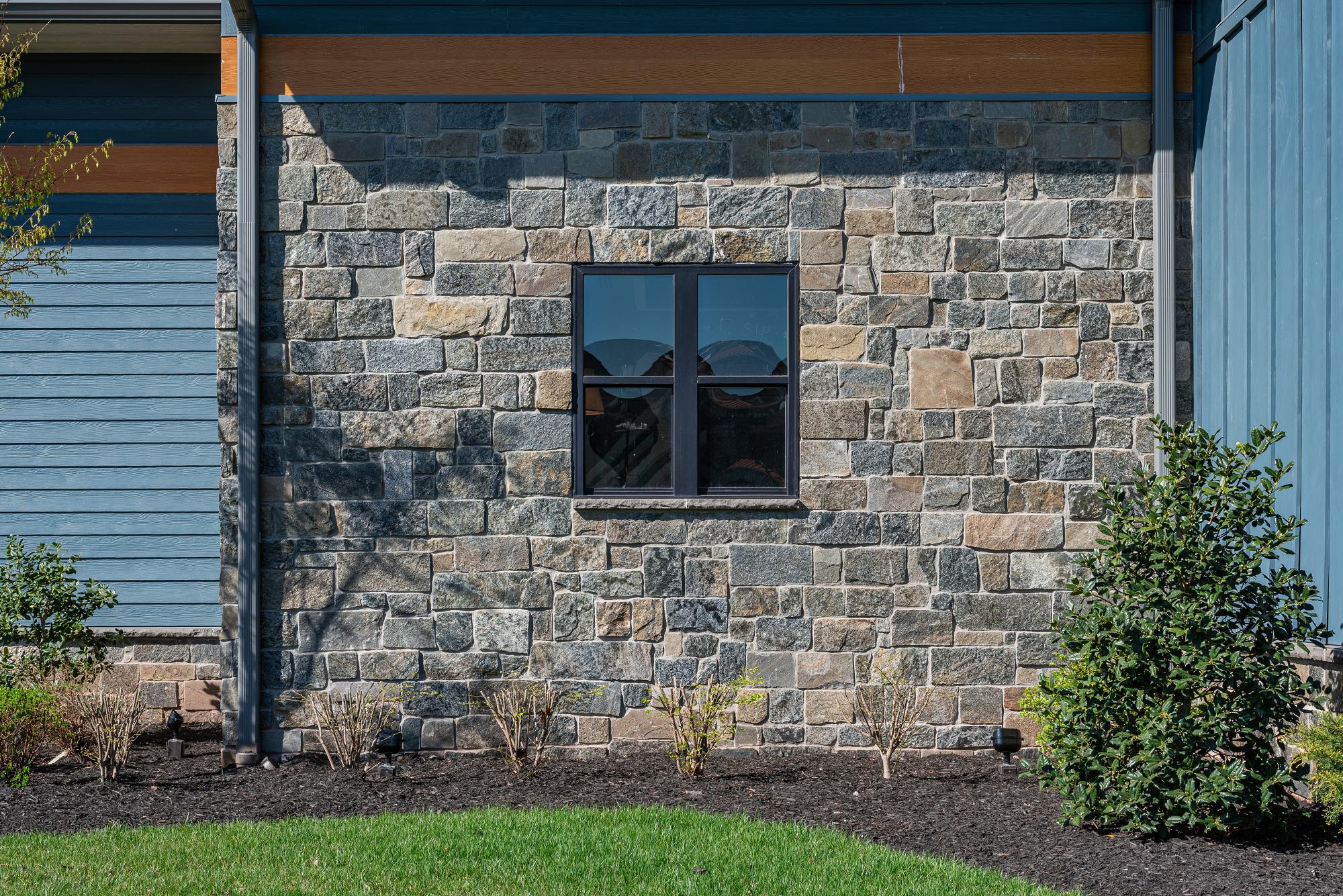 Rustic Ashlar Winter Harbor wall panels by Old World Veneer, primary product image. Premium stone veneer for exterior and interior walls.