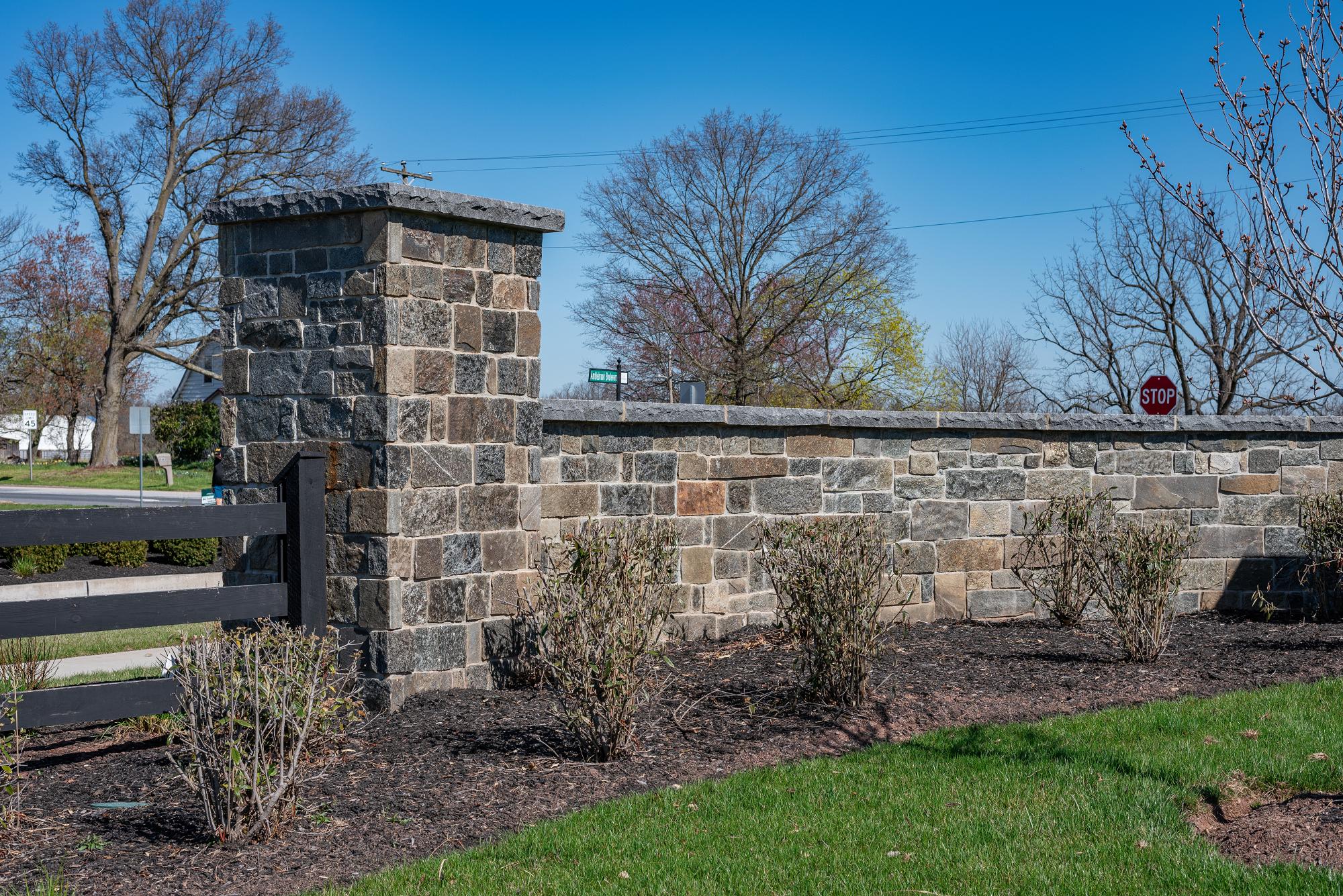 Rustic Ashlar Winter Harbor wall panels by Old World Veneer, primary product image. Premium stone veneer for exterior and interior walls.