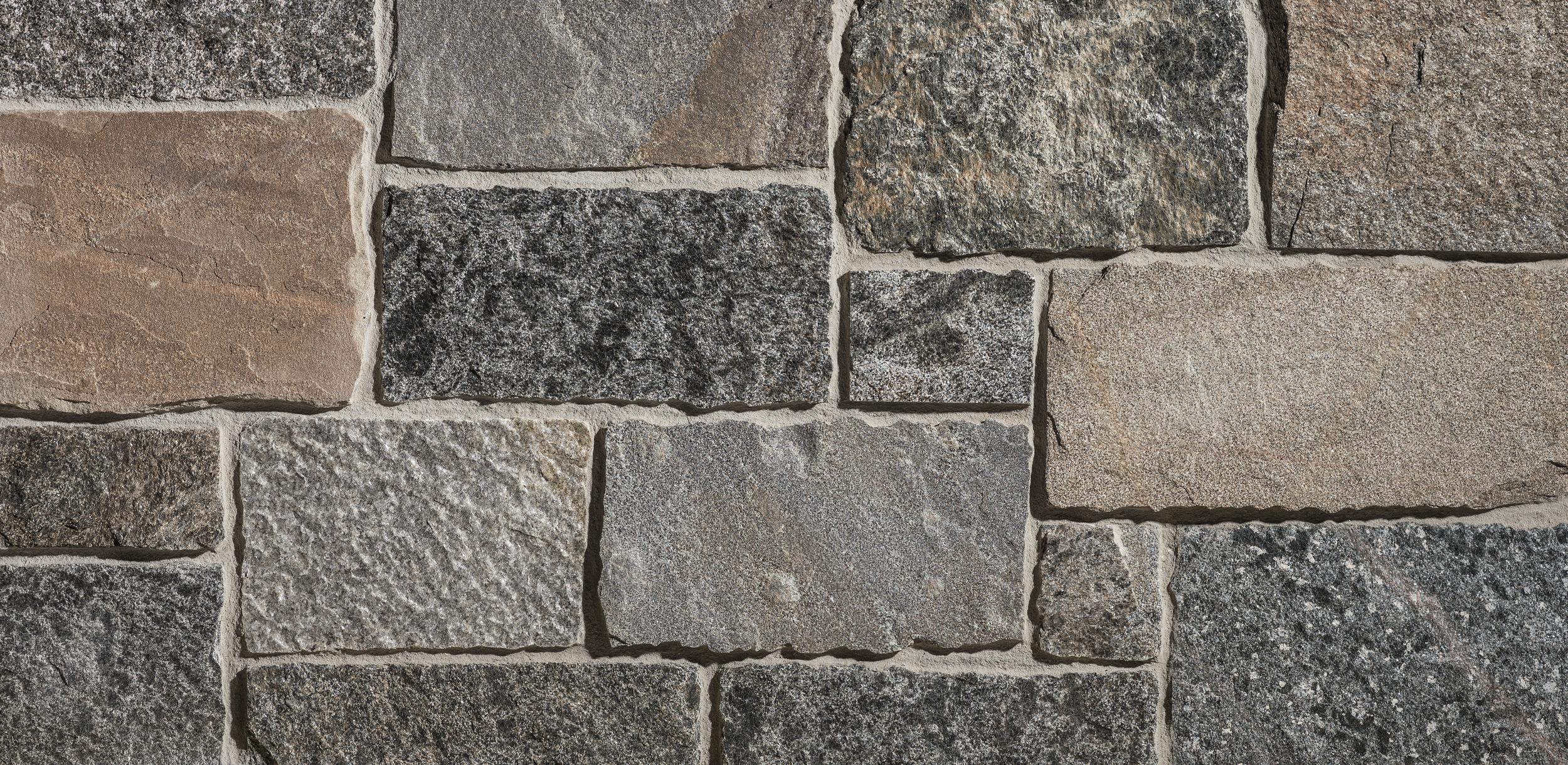 Rustic Ashlar Winter Harbor wall panels by Old World Veneer, primary product image. Premium stone veneer for exterior and interior walls.