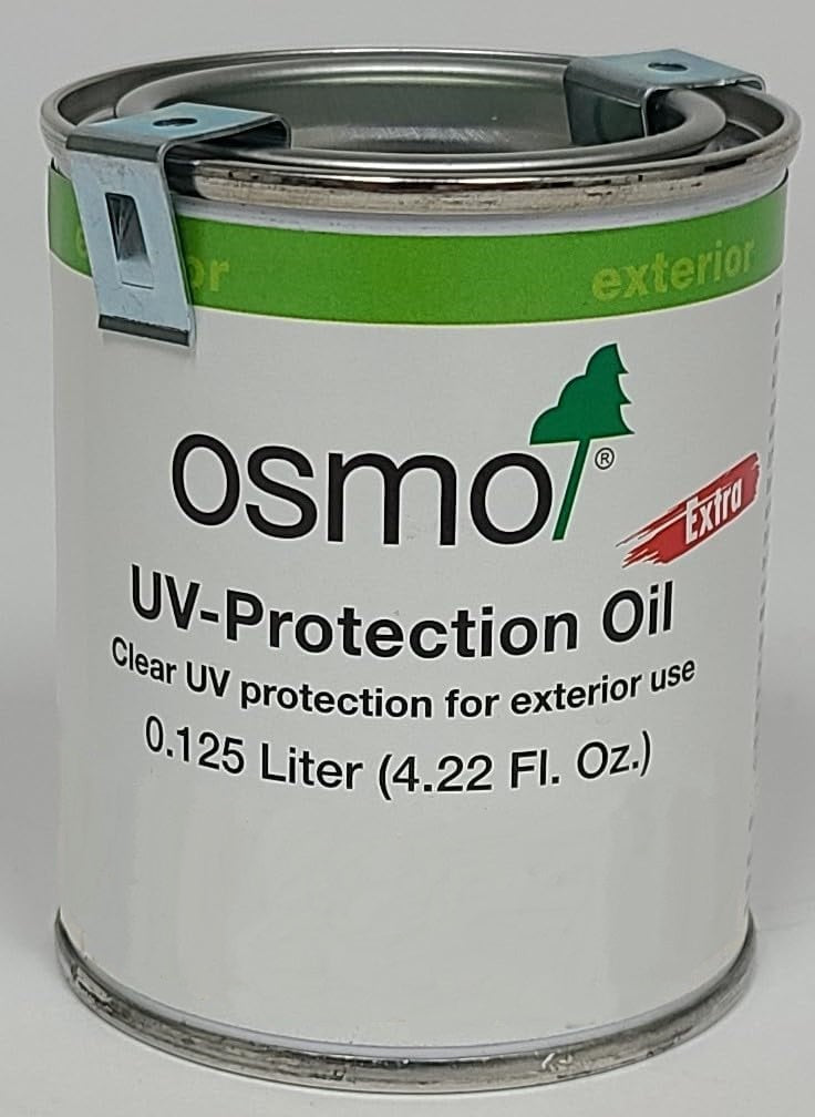 OSMO: UV-Protection Oil Wood Finish #428 (Red Cedar Extra | 0.125L | Exterior)