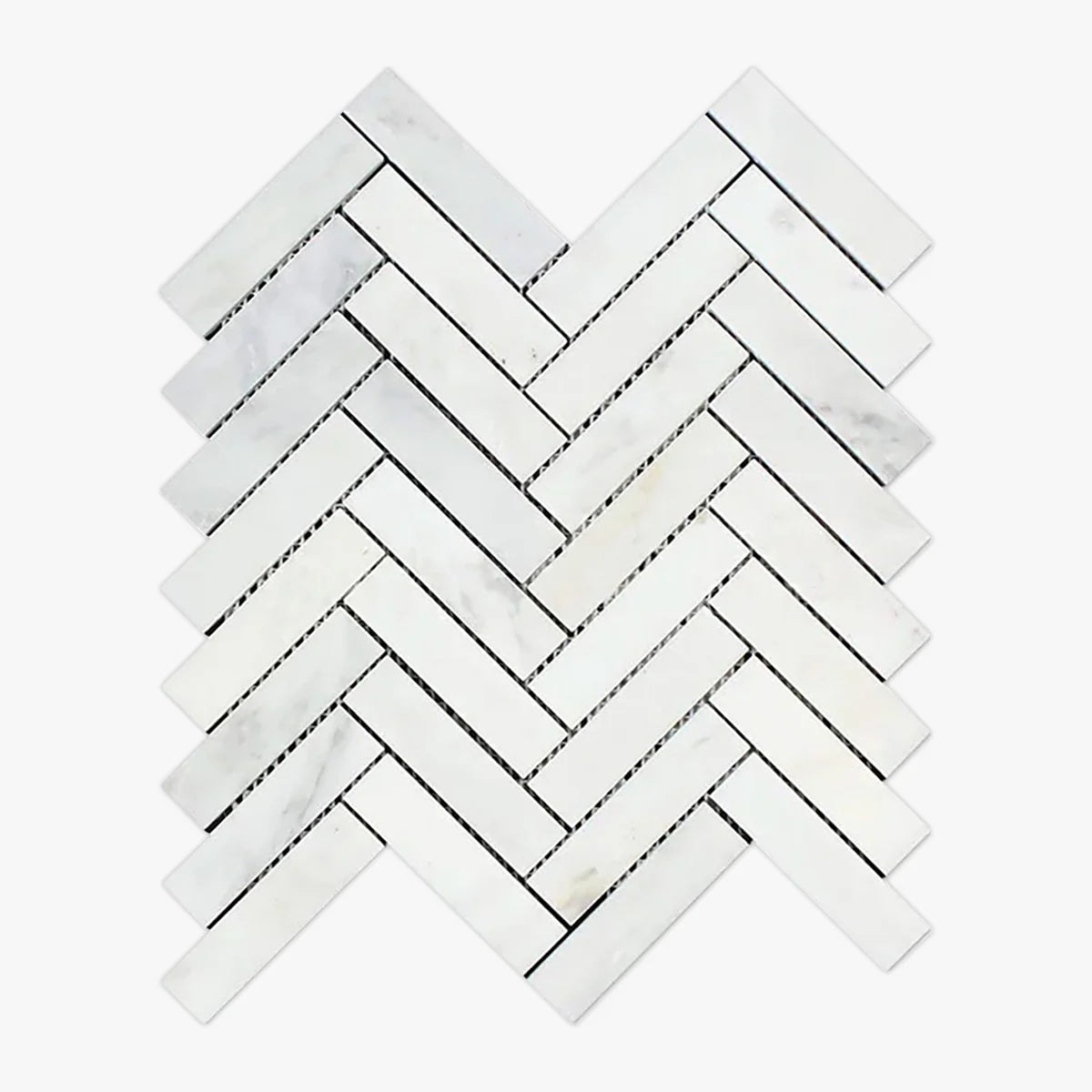 Asian Statuary Polished Marble White mosaic, primary product image. Premium marble for floors and walls.