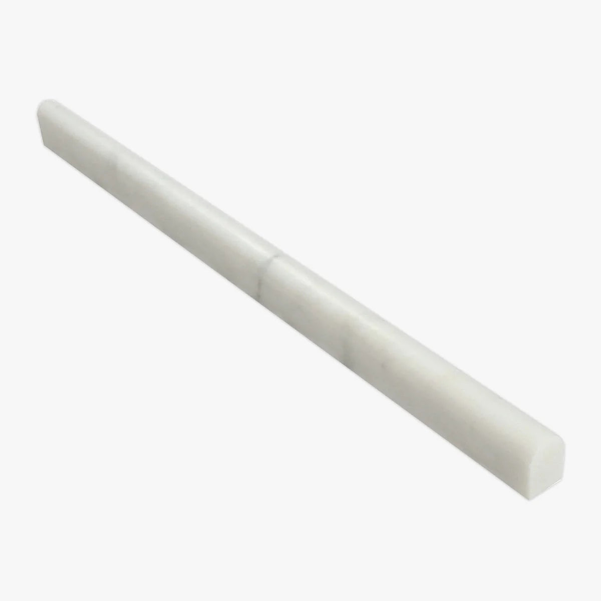 Asian Statuary Polished Marble White moulding, primary product image. Premium marble for floors and walls.