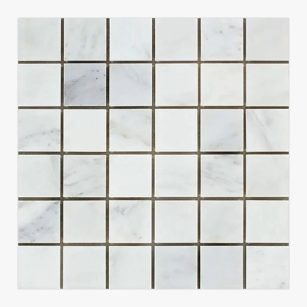 Asian Statuary Polished Marble White mosaic, primary product image. Premium marble for floors and walls.