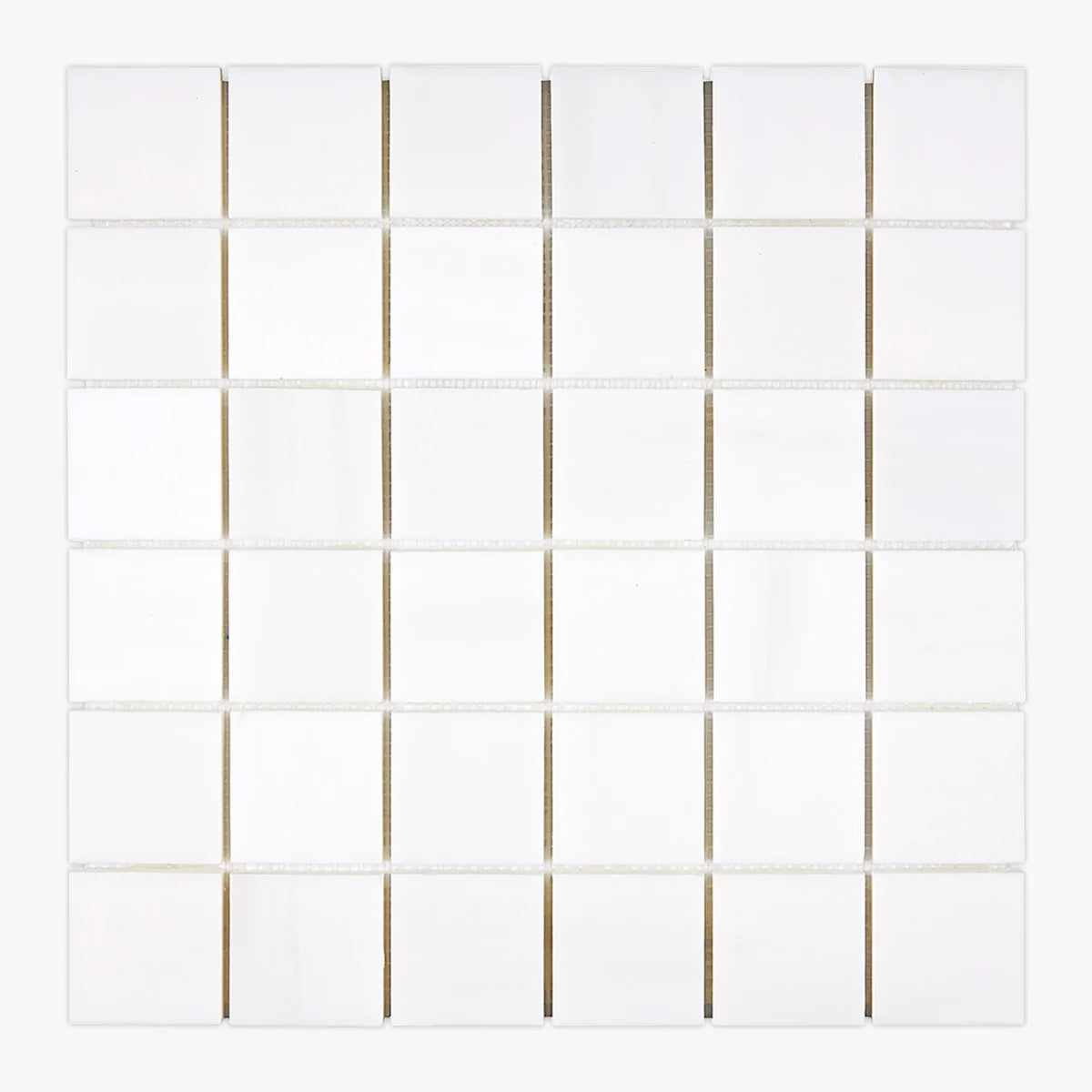 Bianco Dolomite Honed Marble White mosaic, primary product image. Premium dolomite for floors and walls.