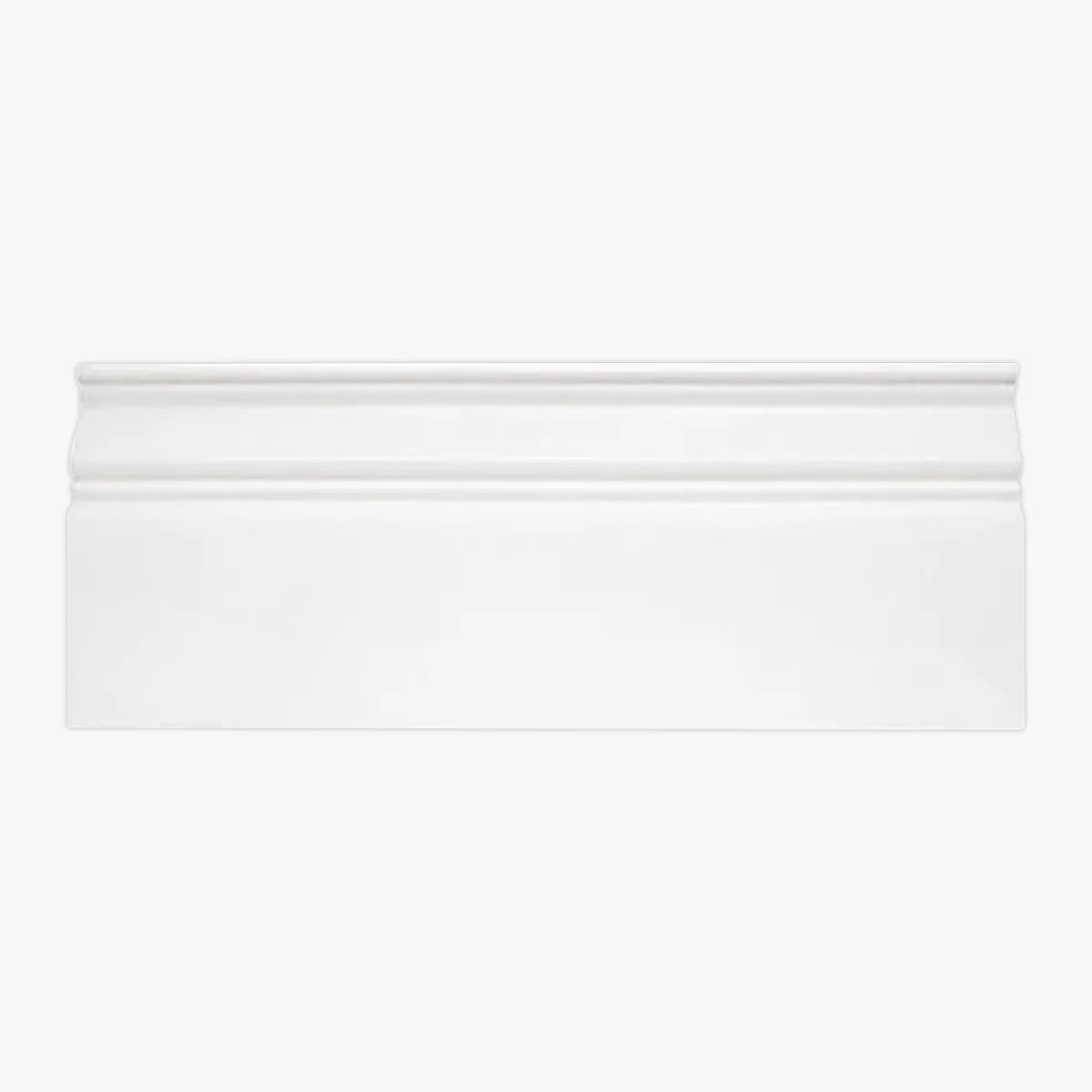 Bianco Dolomite Honed Marble White moulding, primary product image. Premium dolomite for floors and walls.